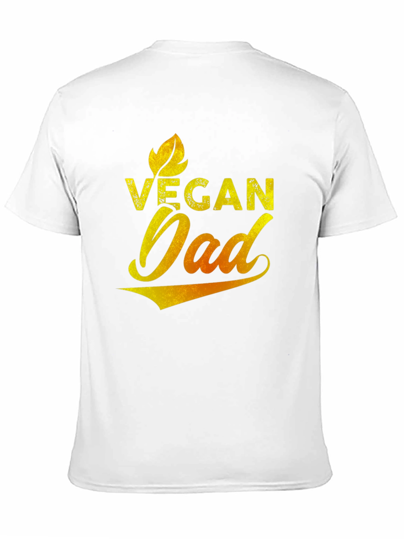 Vegan Dad Graphic Tee - Black T-Shirt