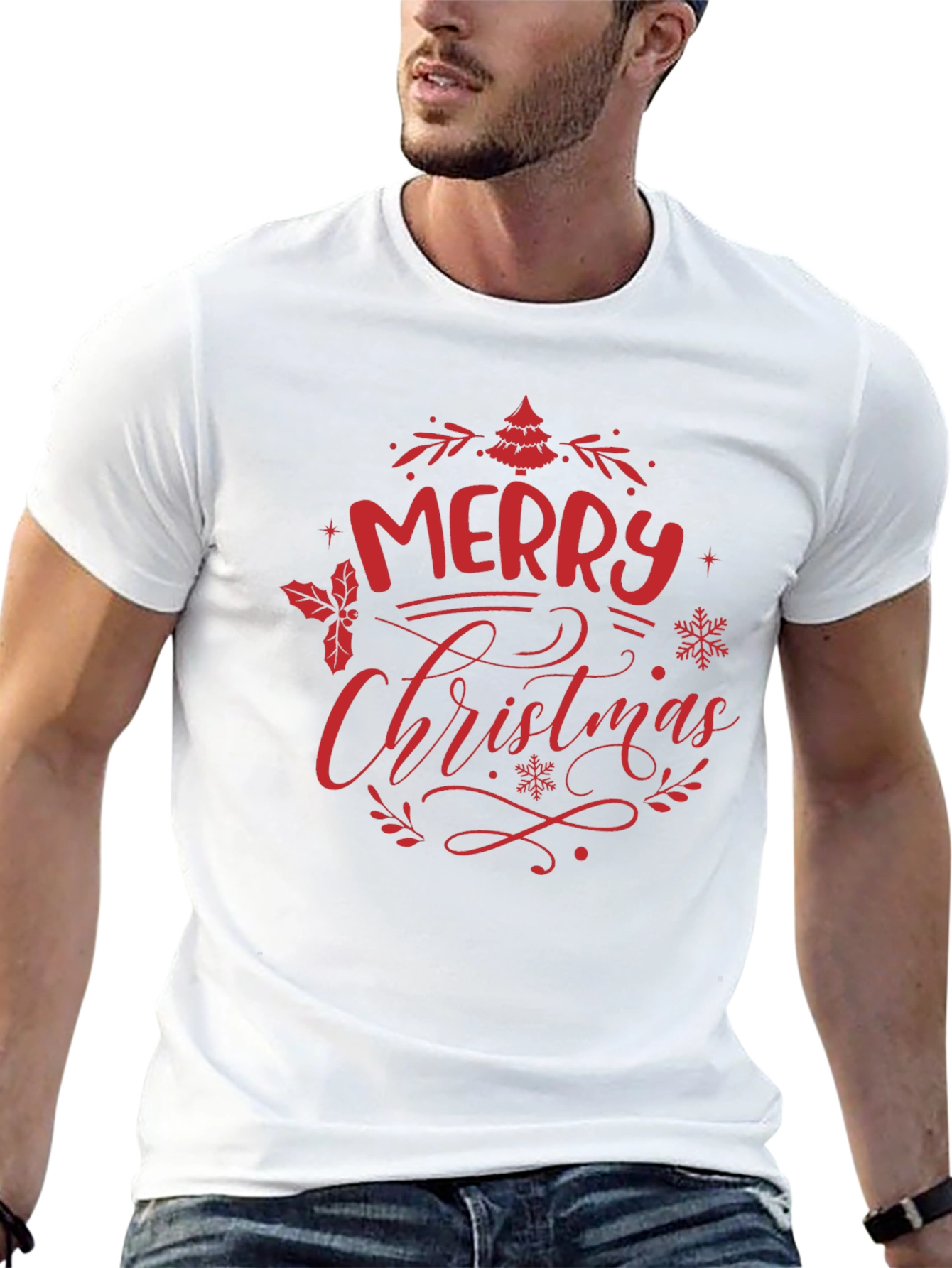 Merry Christmas Graphic T-Shirt