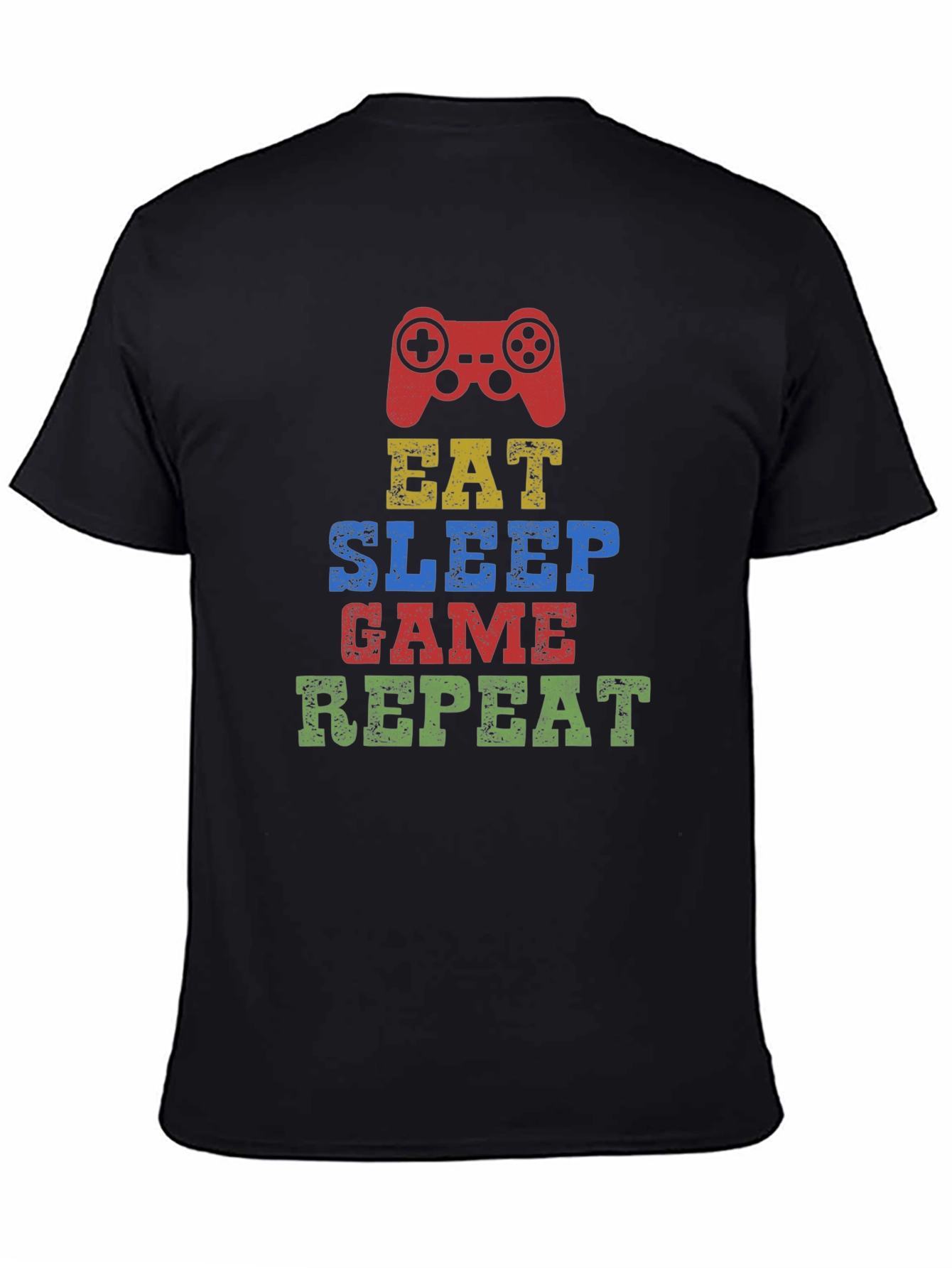 Eat Sleep Game Repeat T-Shirt Gamer Gift