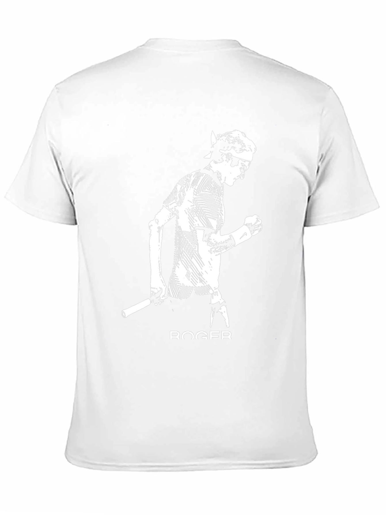 Roger Tennis Black T-Shirt