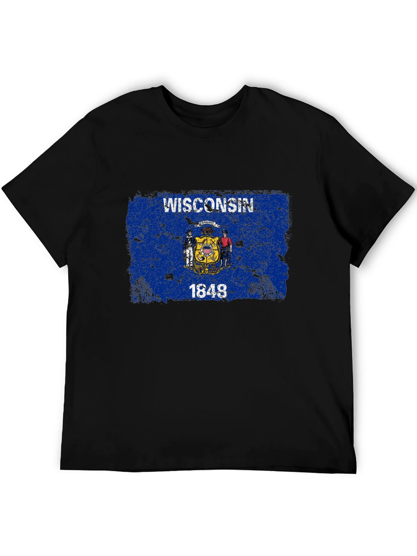 Wisconsin Flag Graphic T-Shirt