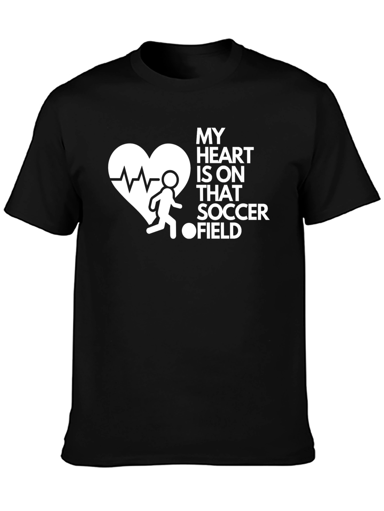 Soccer Heartbeat T-Shirt