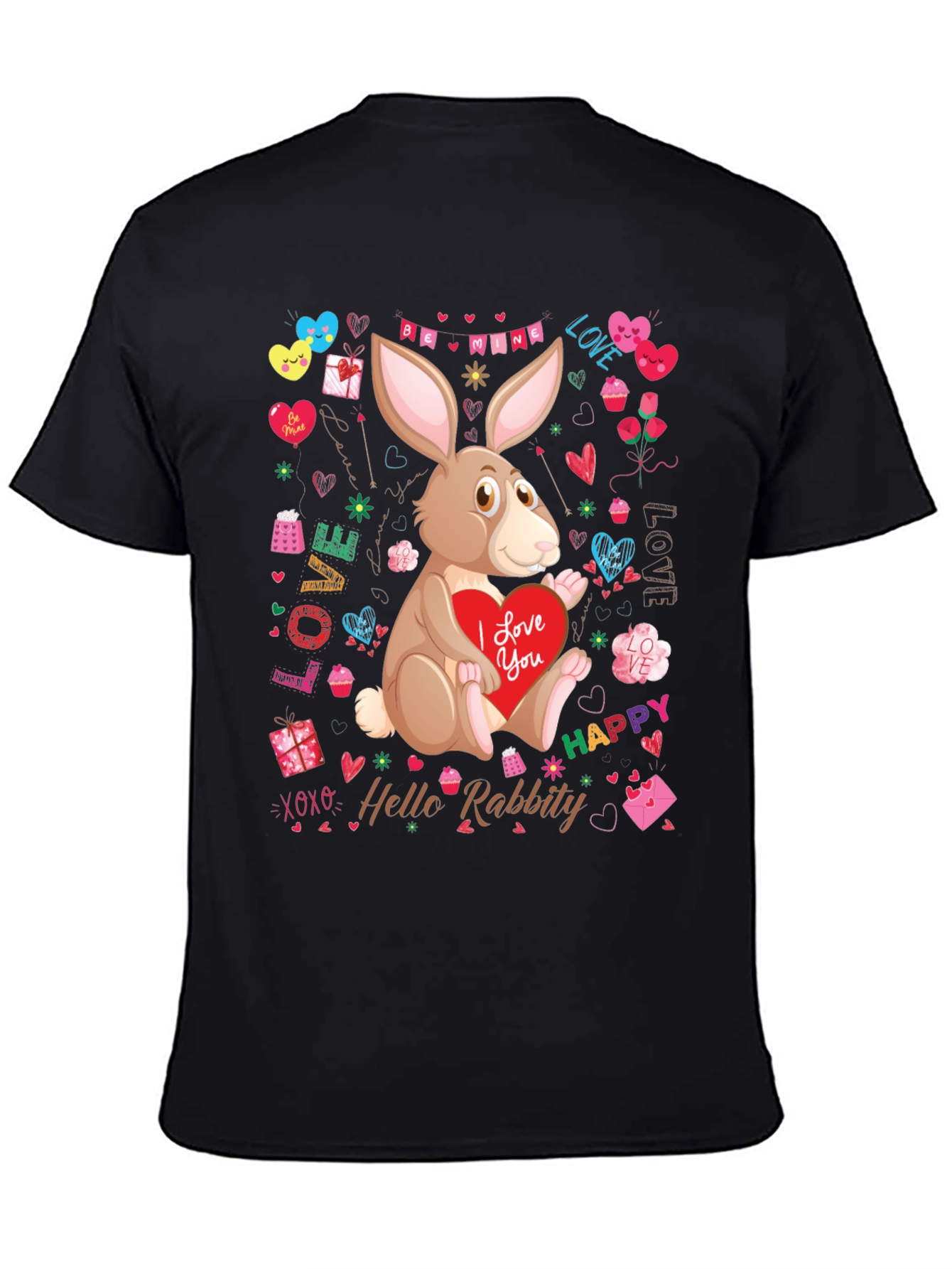 Hello Rabbity Valentine T-Shirt