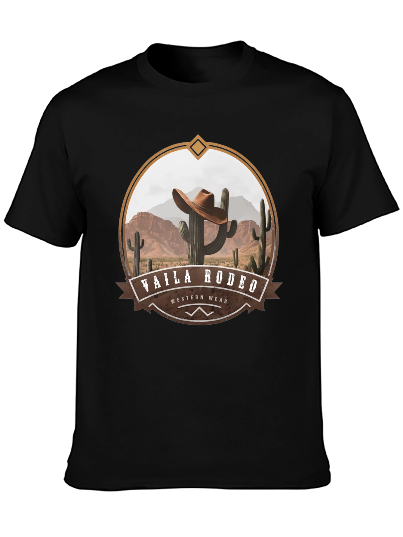 Vaila Rodeo Western Wear Graphic T-Shirt
