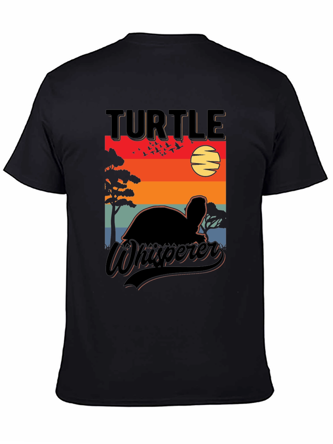 Turtle Whisperer Sunset Graphic Tee