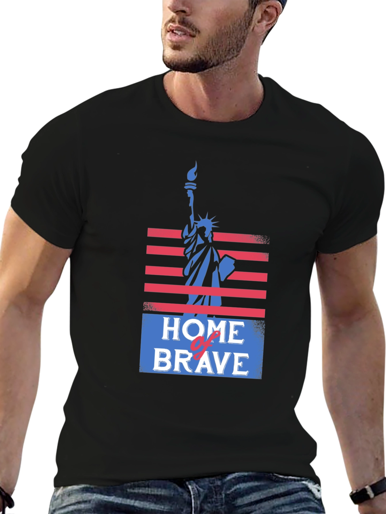 Home of the Brave Graphic T-Shirt