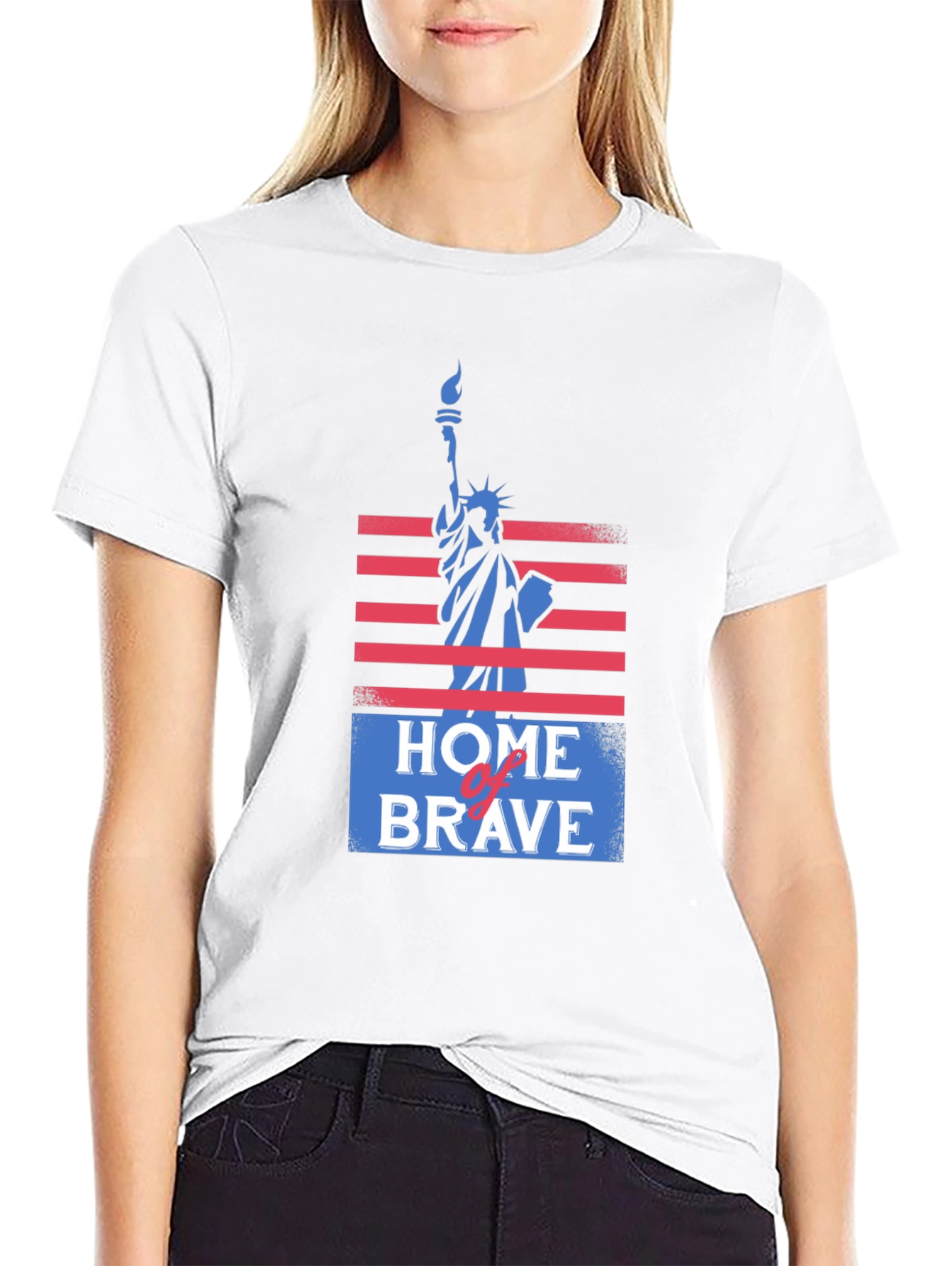 Home of the Brave Graphic T-Shirt