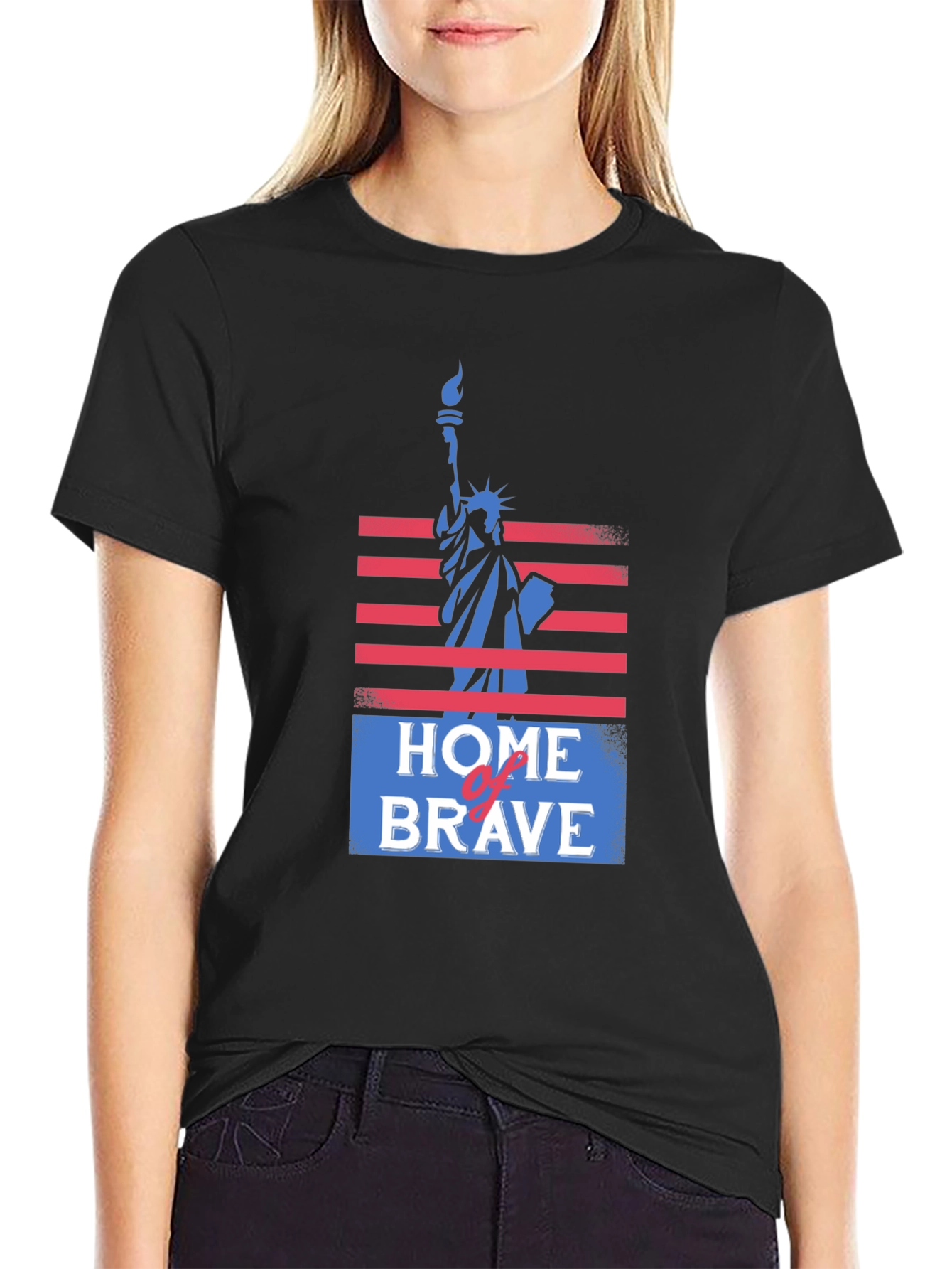Home of the Brave Graphic T-Shirt