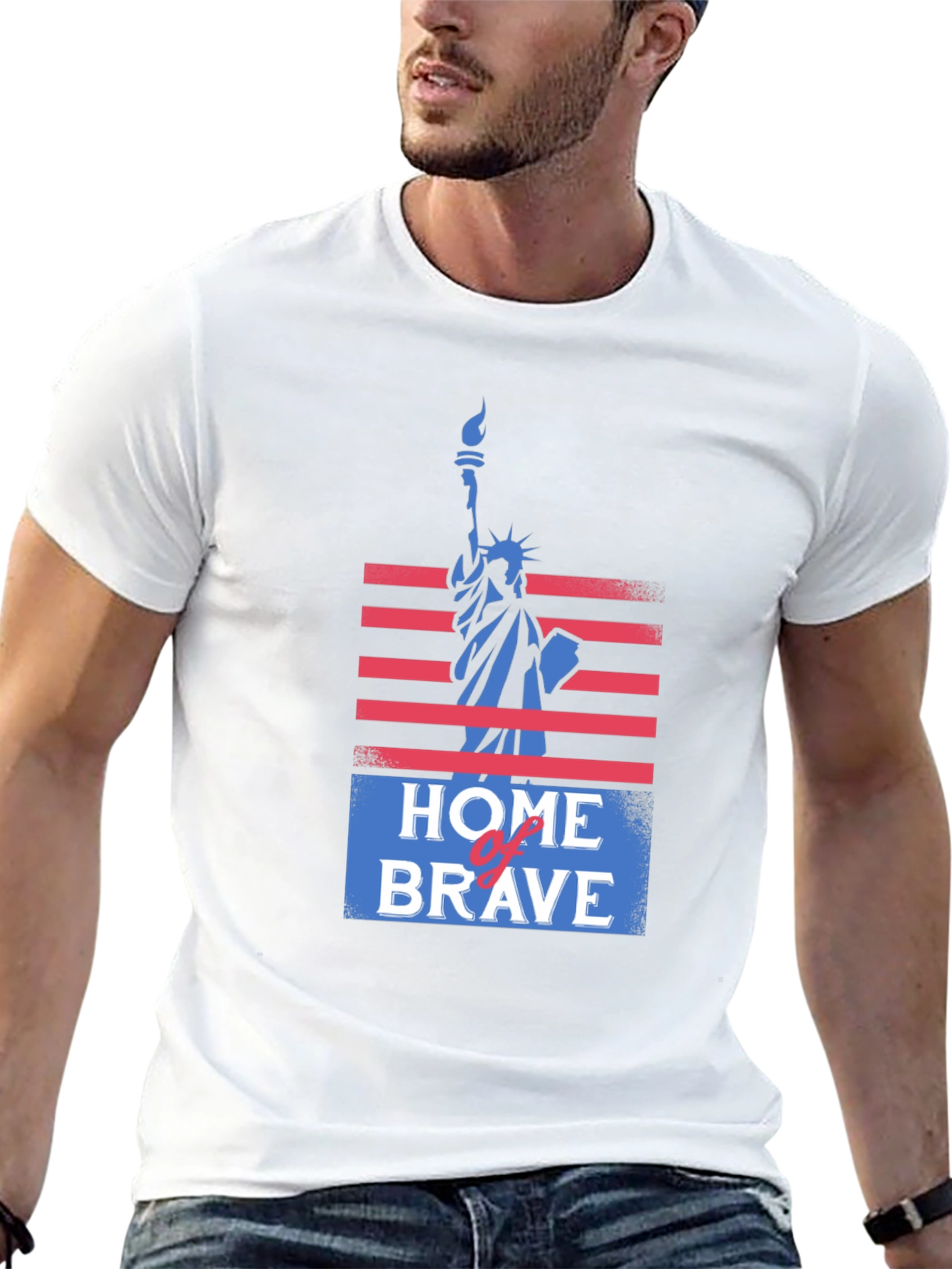 Home of the Brave Graphic T-Shirt