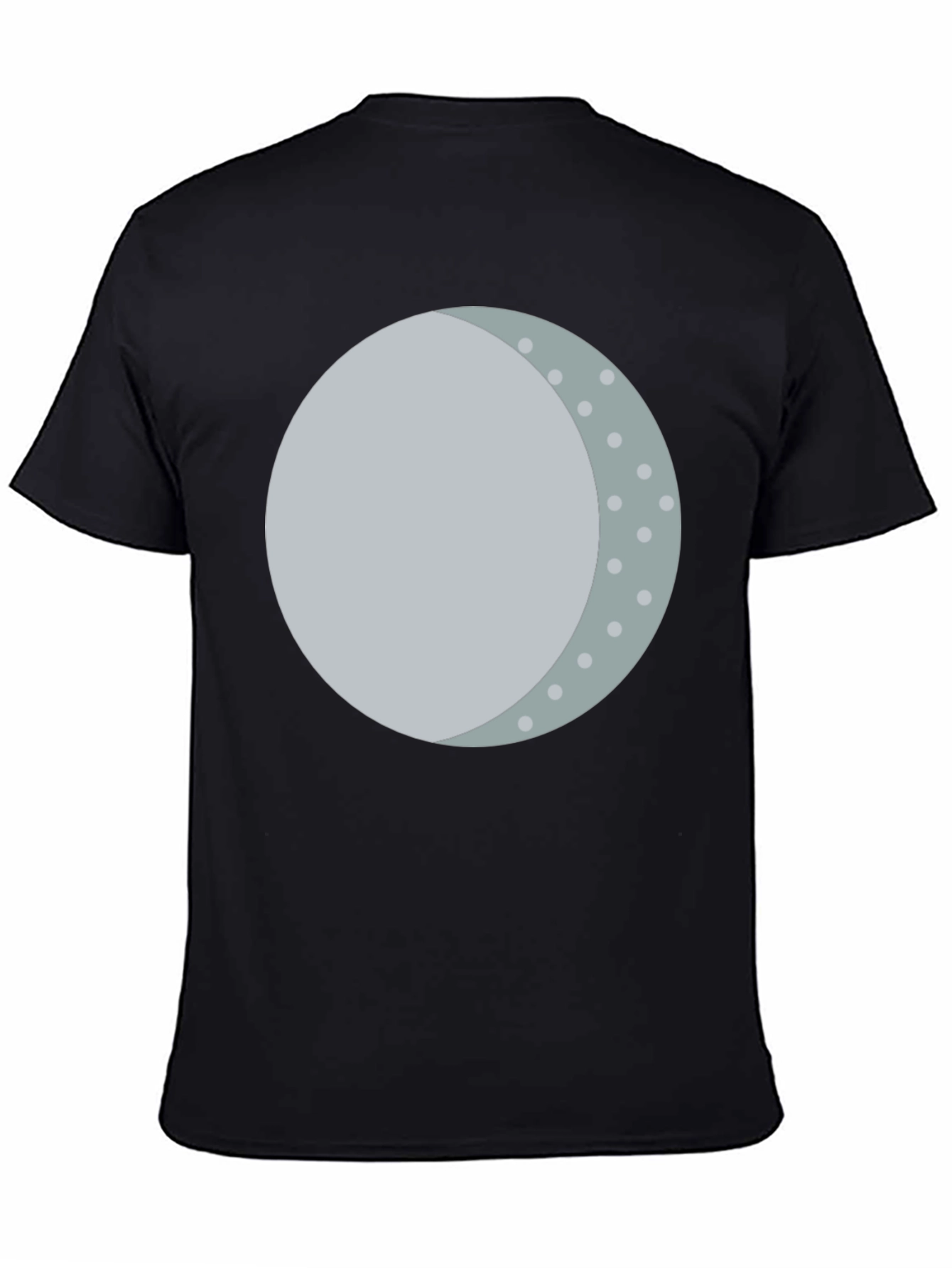 Lunar Phase Graphic Tee - Unique Moon Design
