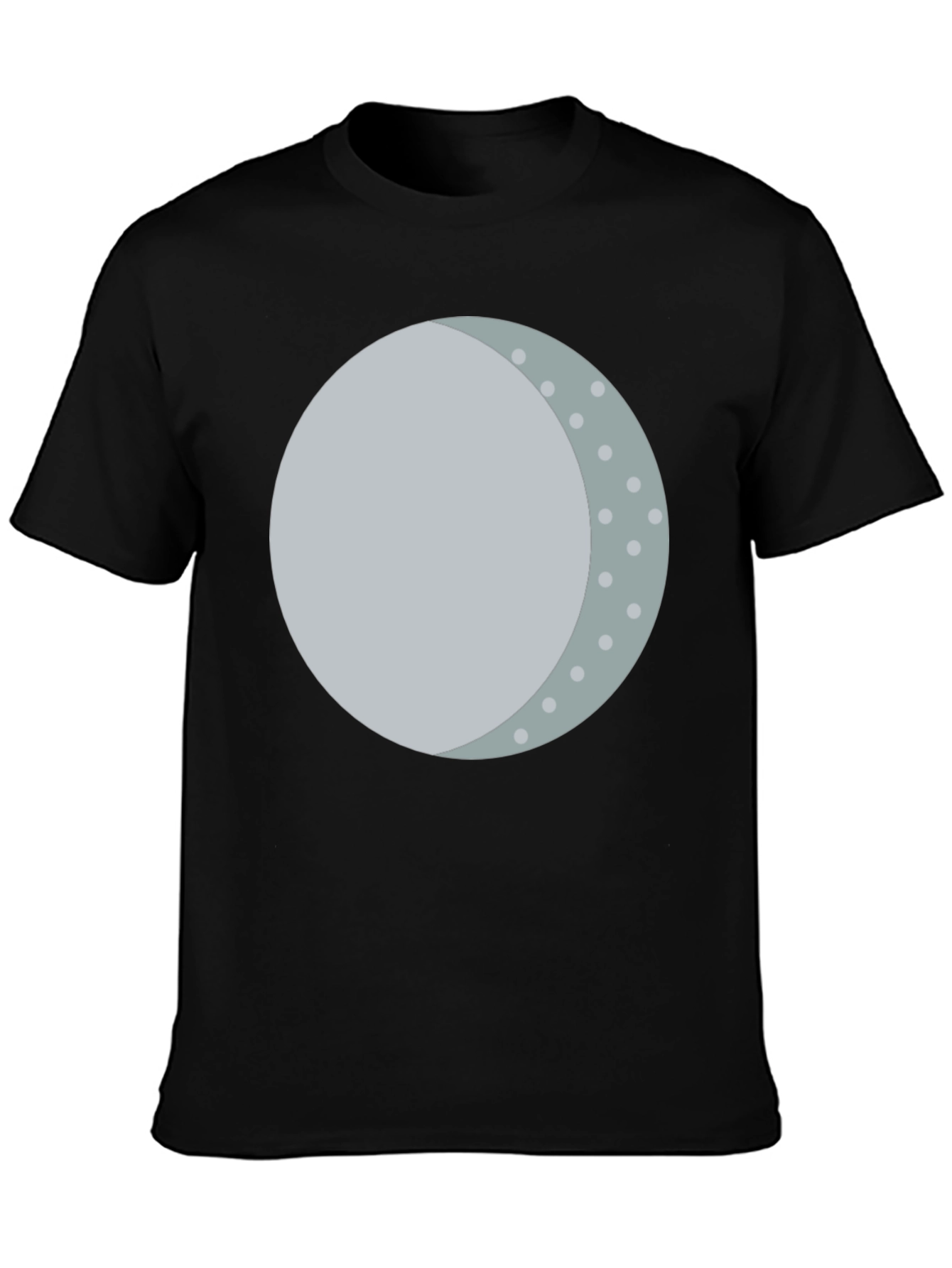 Lunar Phase Graphic Tee - Unique Moon Design