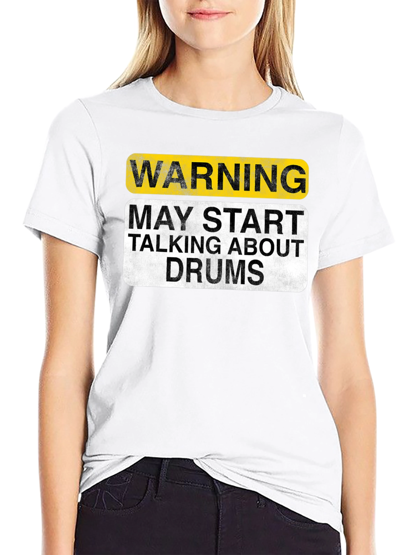 Warning May Talk About Drums T-Shirt