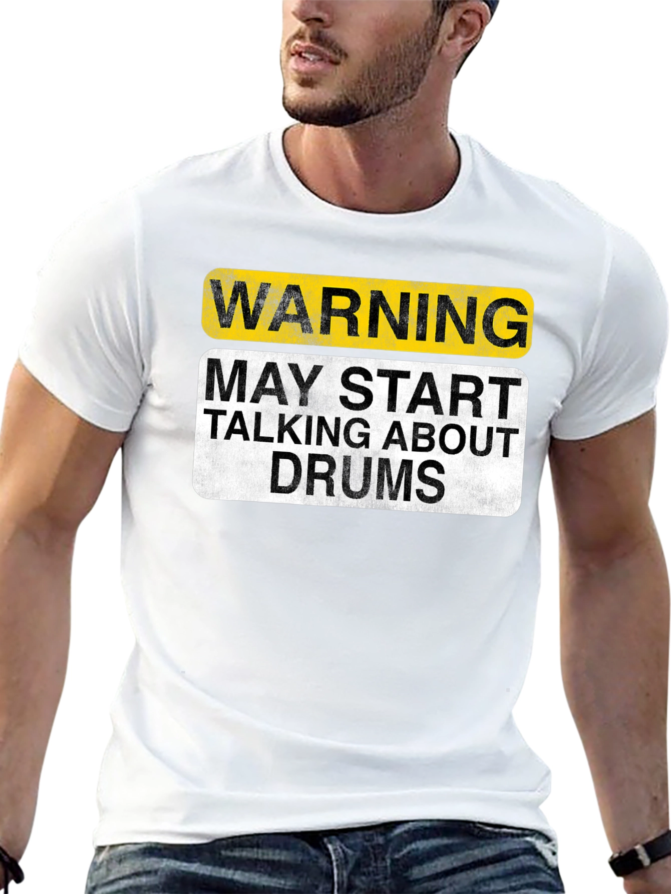 Warning May Talk About Drums T-Shirt