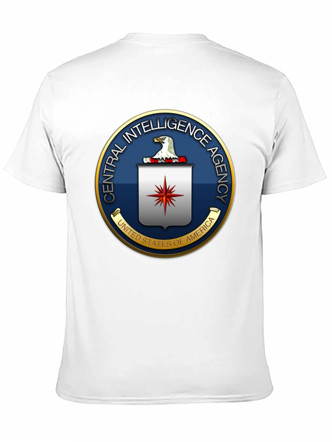 CIA Logo Graphic T-Shirt - Black