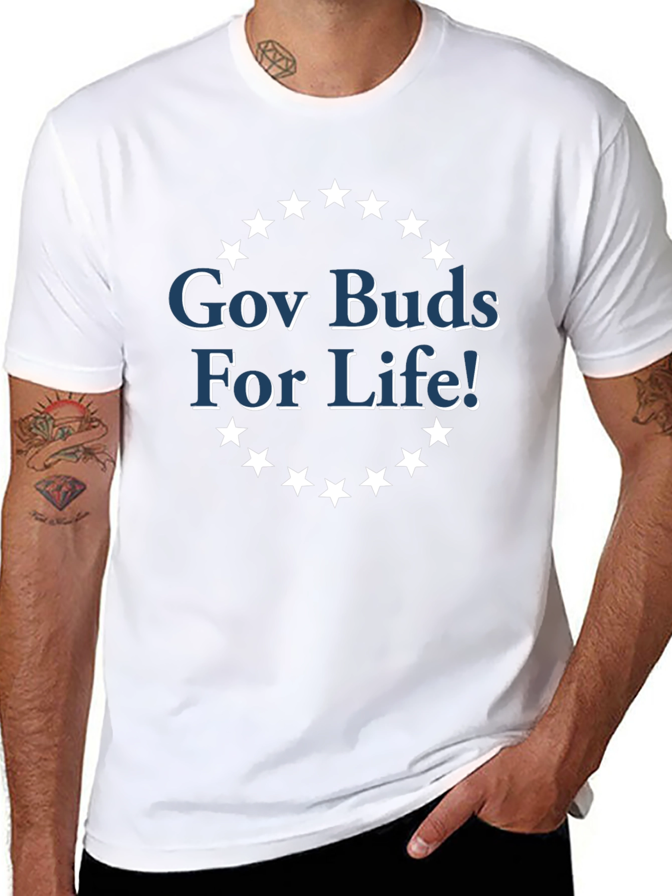 Gov Buds For Life! Graphic Tee