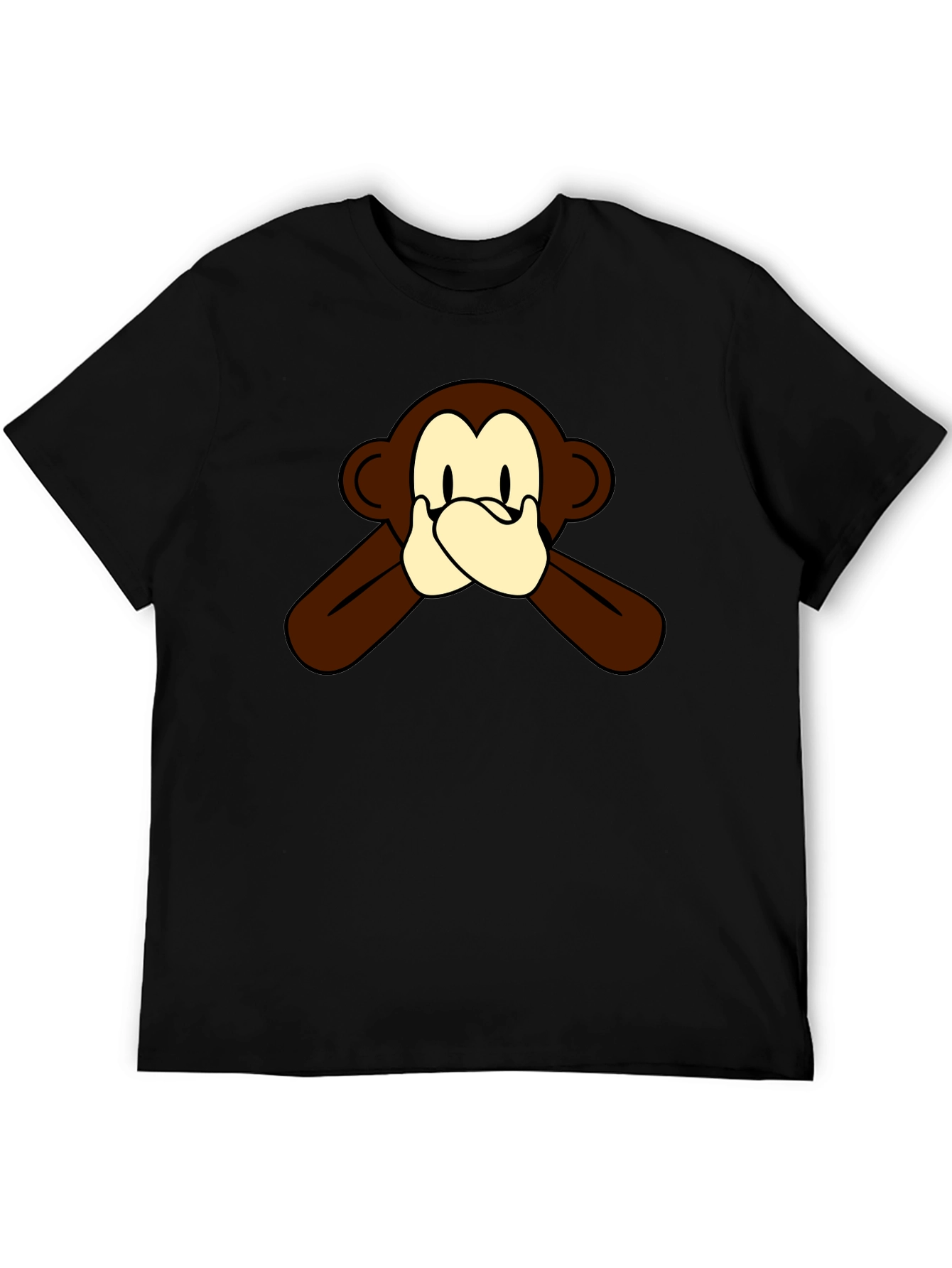 Hear No Evil Monkey Graphic Tee