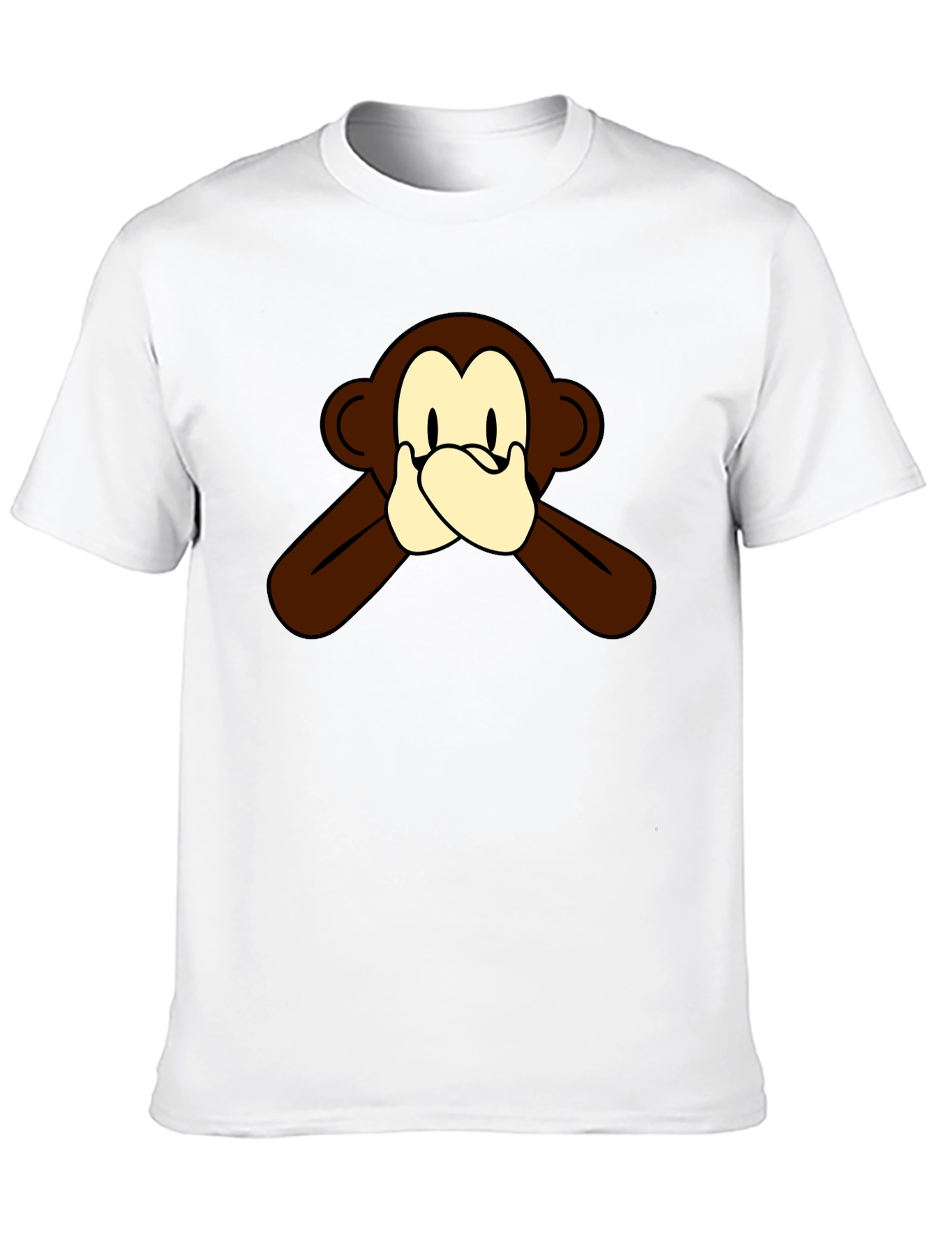 Hear No Evil Monkey Graphic Tee