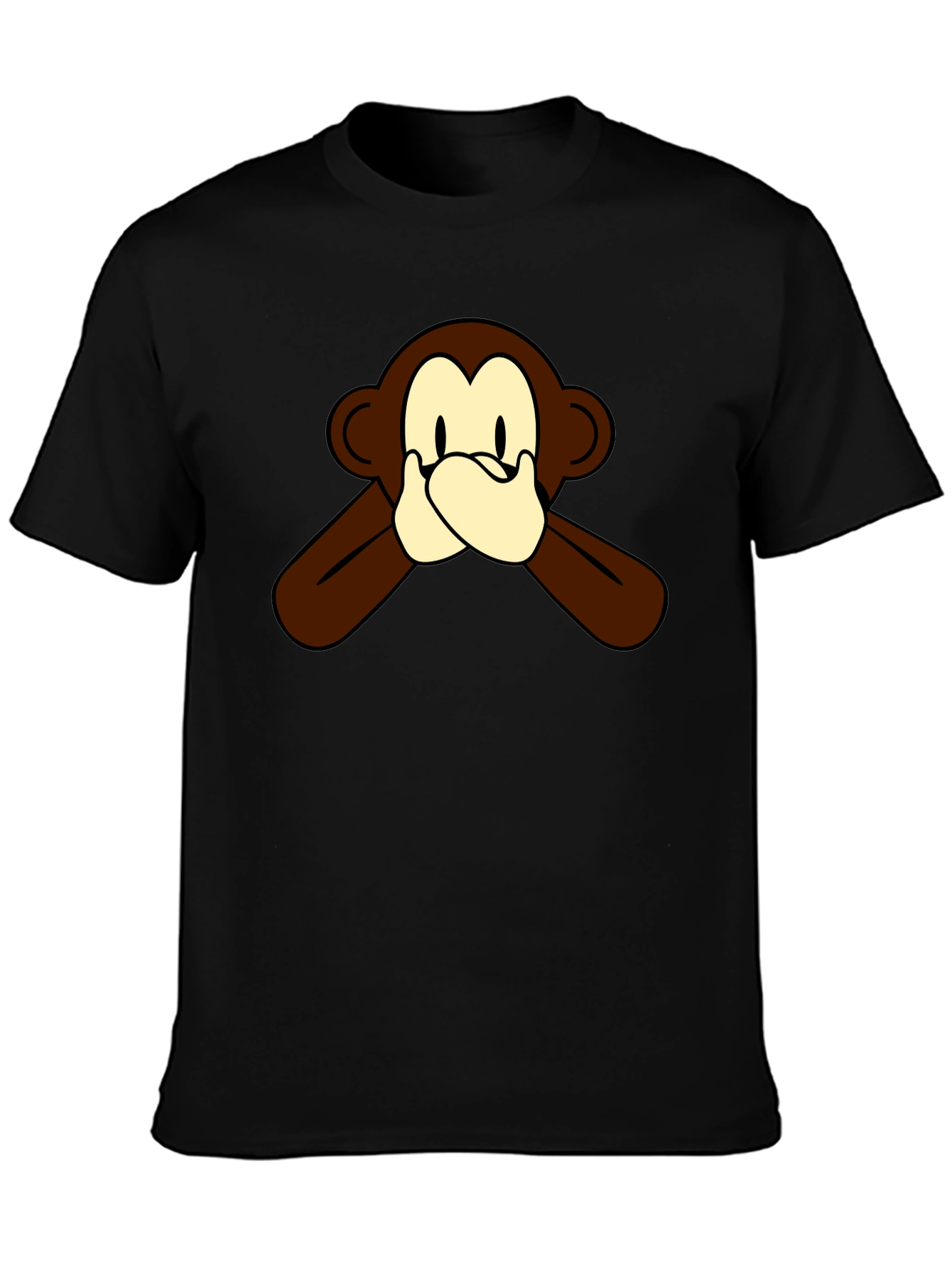 Hear No Evil Monkey Graphic Tee