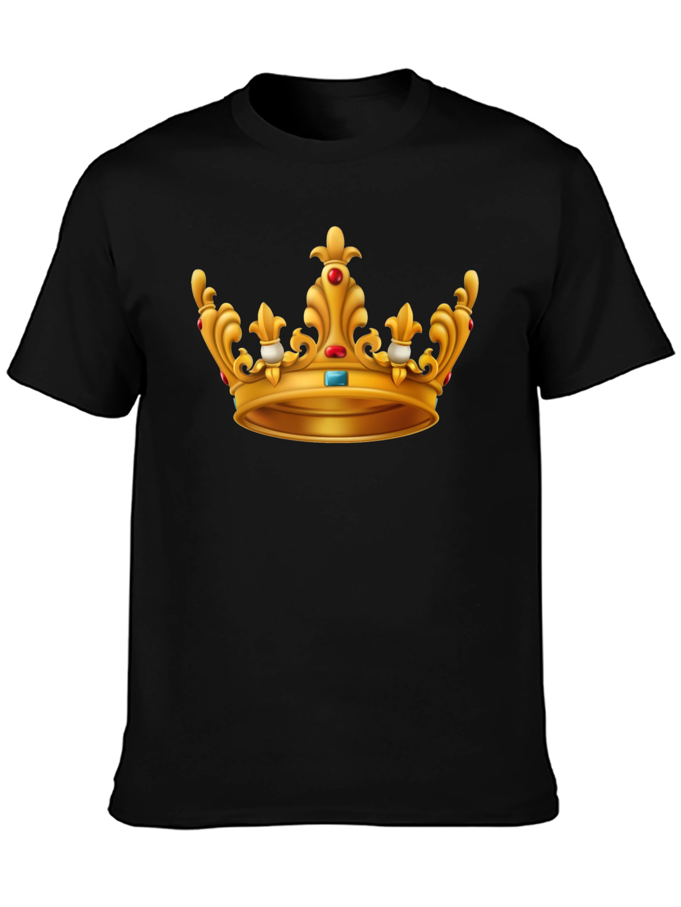 Crown Graphic Tee - Regal Style