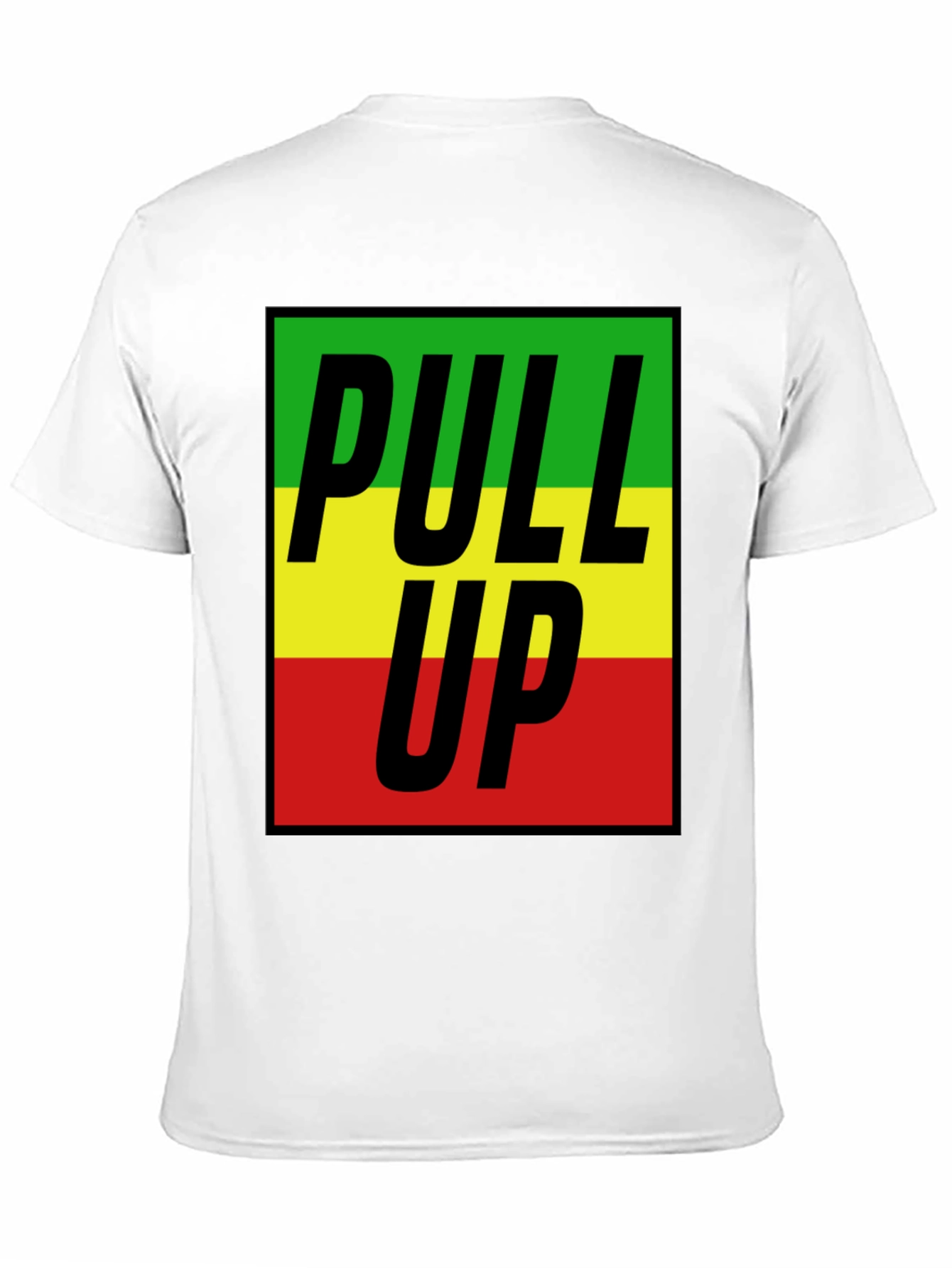 Pull Up Rasta T-Shirt - Bold Graphic Tee