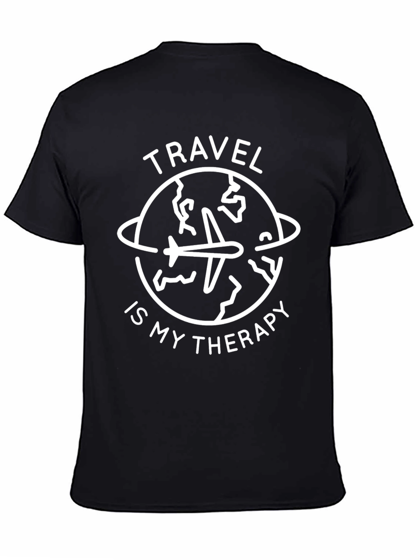Travel is My Therapy Graphic T-Shirt