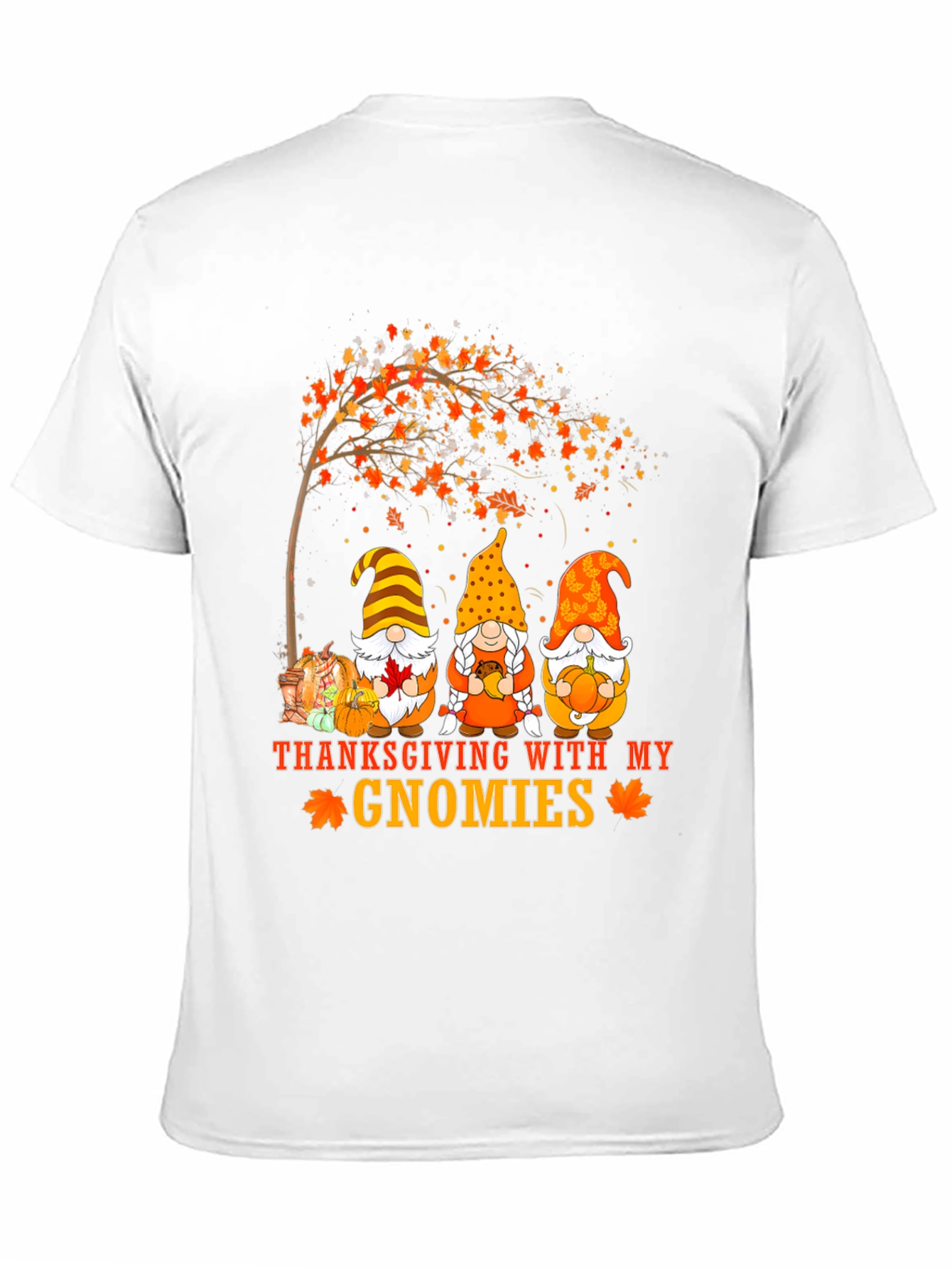 Thanksgiving Gnomies Graphic Tee