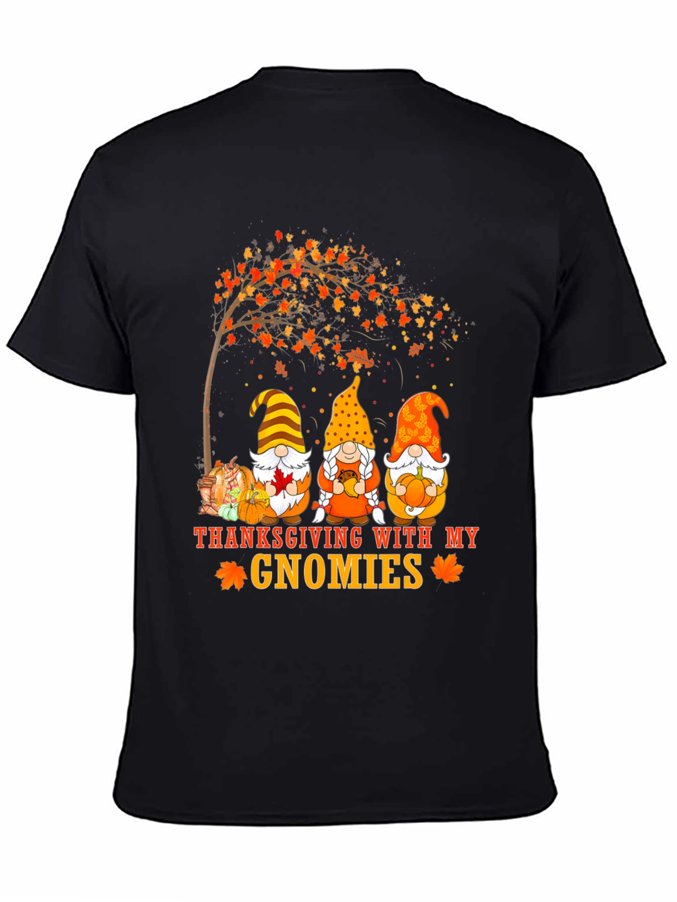 Thanksgiving Gnomies Graphic Tee