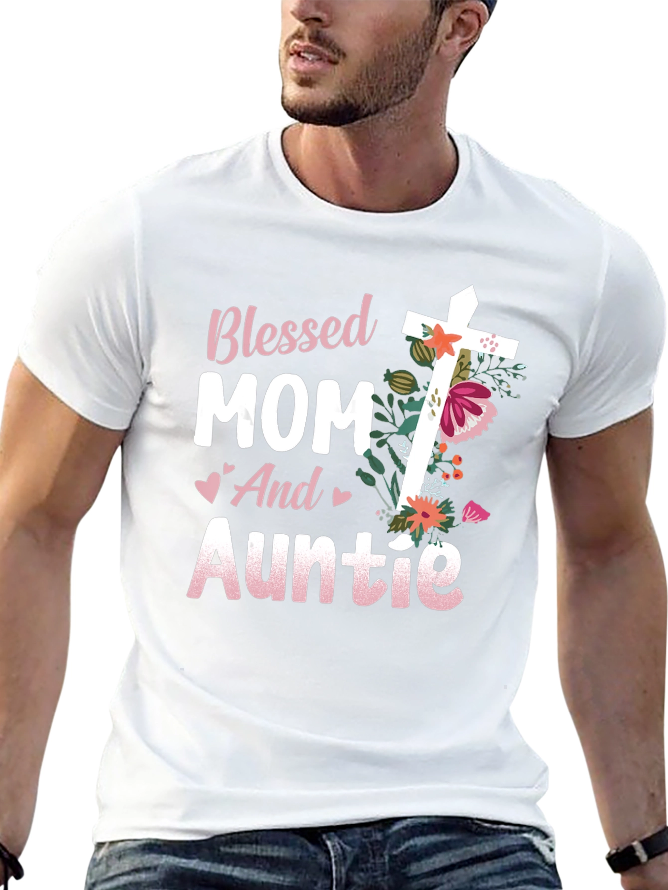 Blessed Mom and Auntie T-Shirt