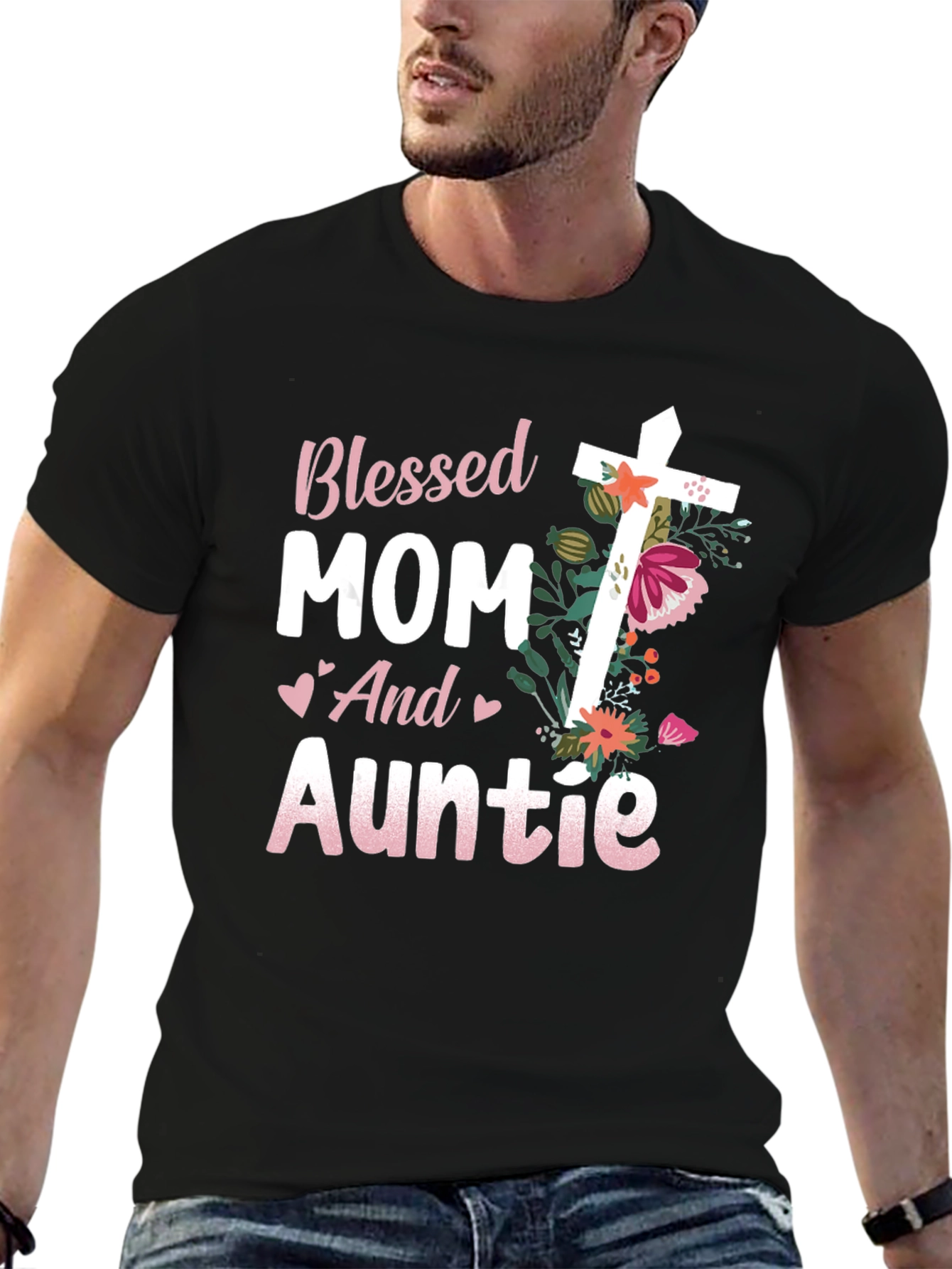 Blessed Mom and Auntie T-Shirt
