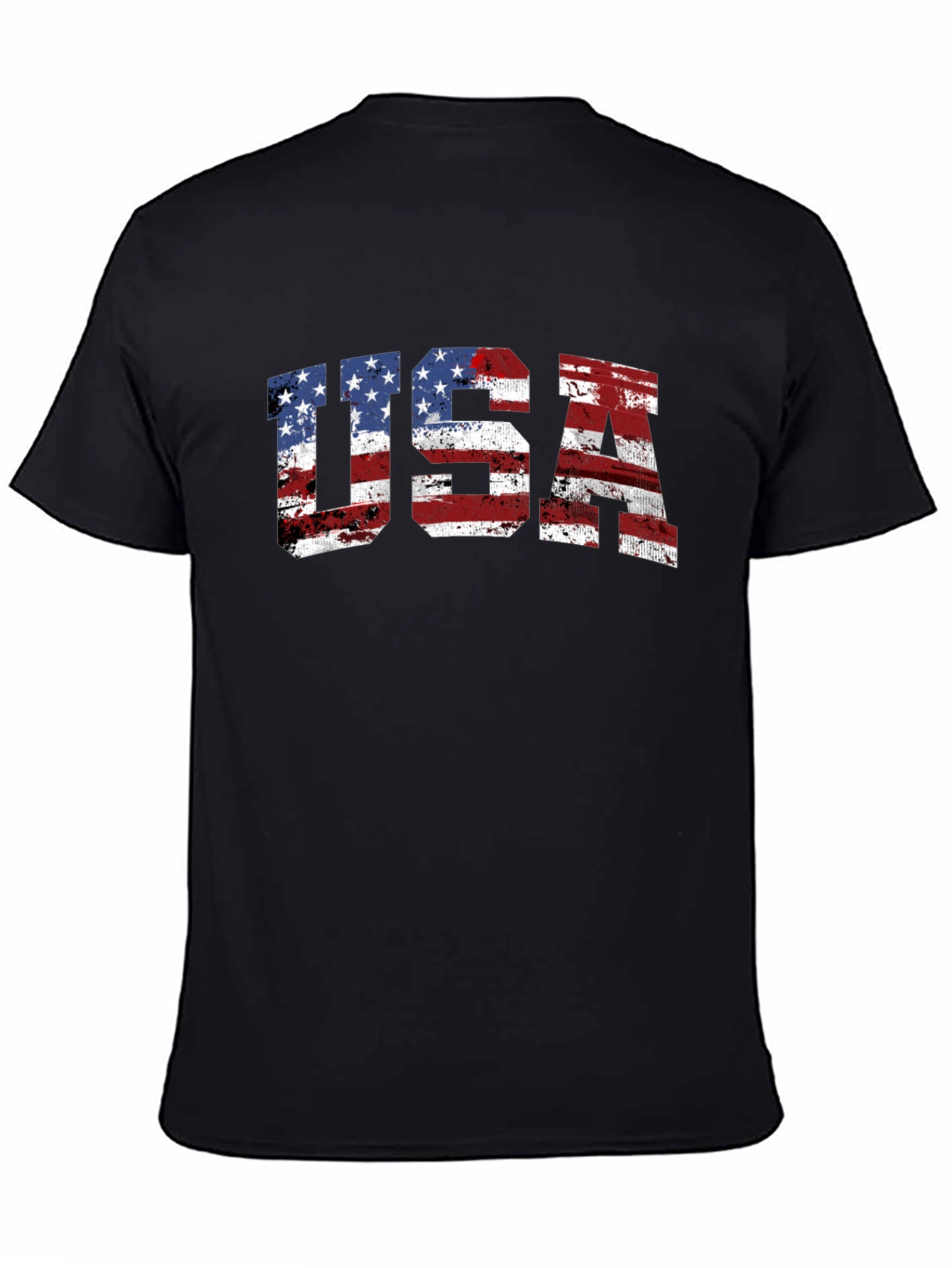 USA Flag Graphic T-Shirt - Patriotic Pride