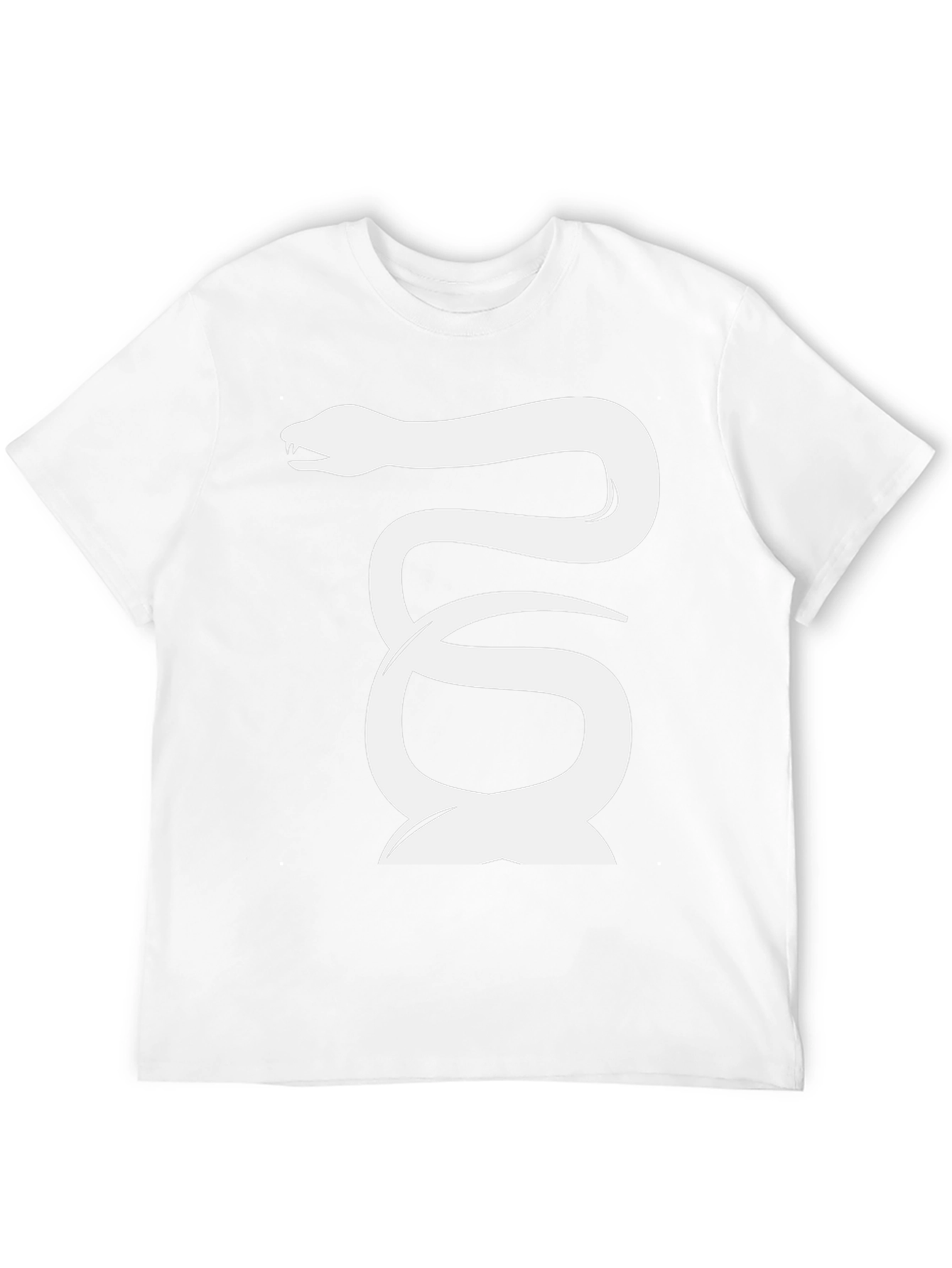 Snake Graphic Tee - Cool & Edgy Black T-Shirt