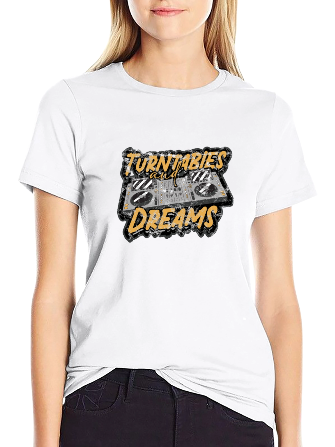 Turntables and Dreams Graphic Tee