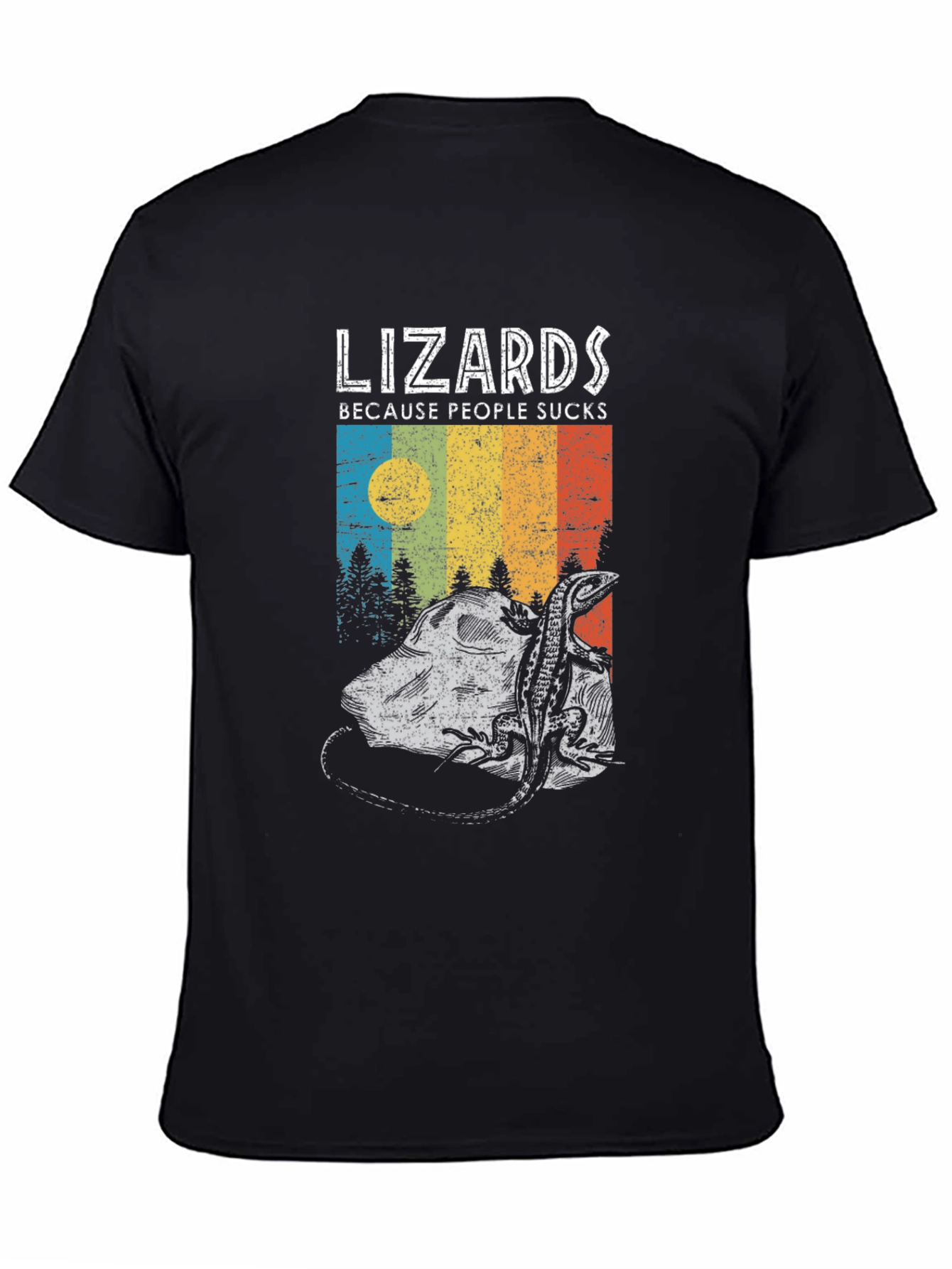 Lizards Because People Suck T-Shirt
