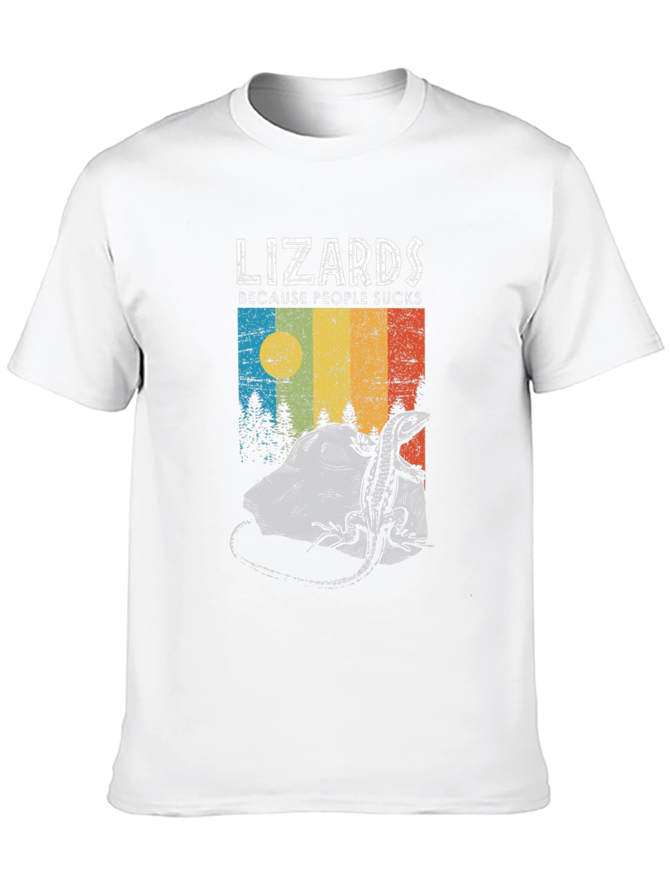 Lizards Because People Suck T-Shirt