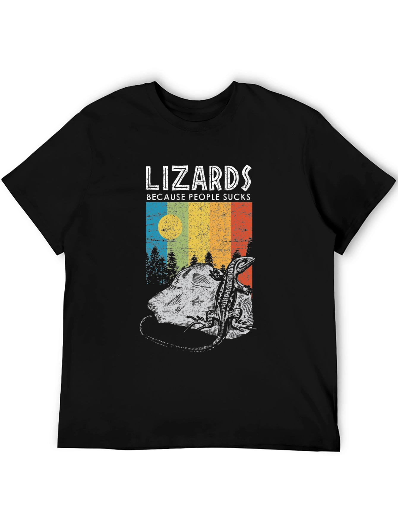 Lizards Because People Suck T-Shirt