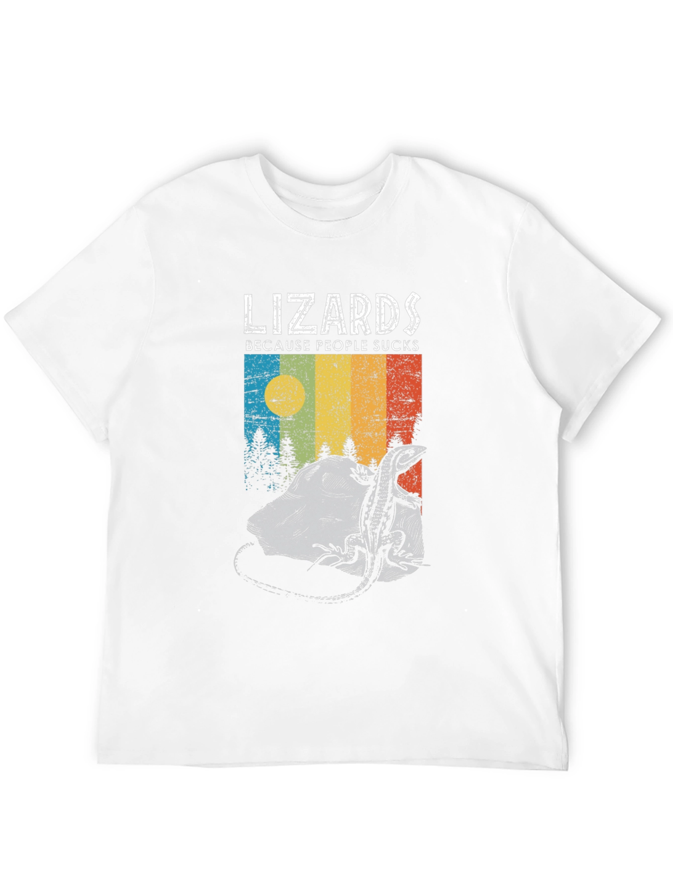 Lizards Because People Suck T-Shirt