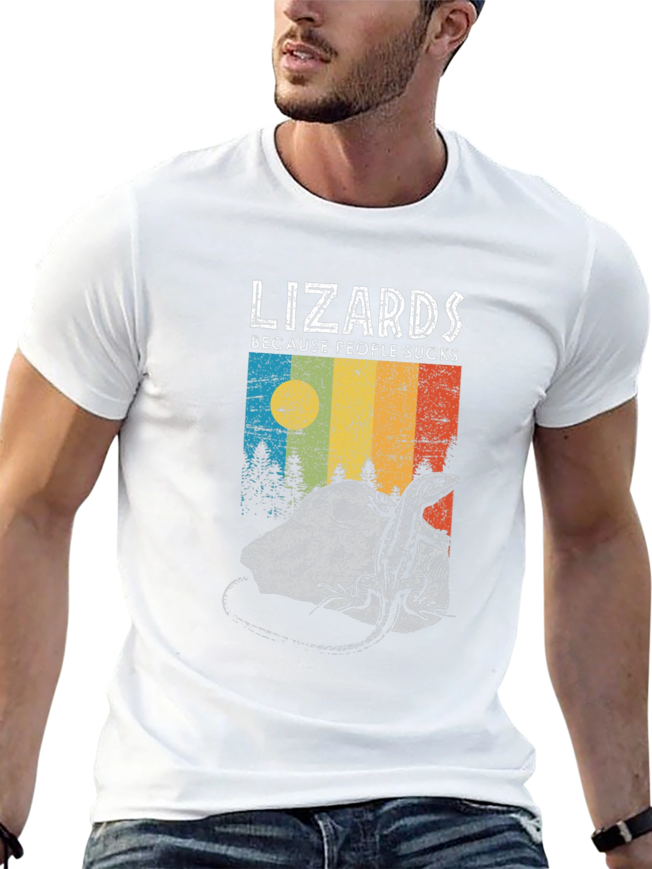 Lizards Because People Suck T-Shirt