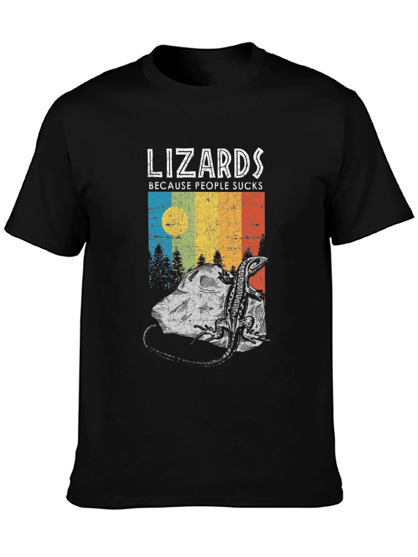 Lizards Because People Suck T-Shirt