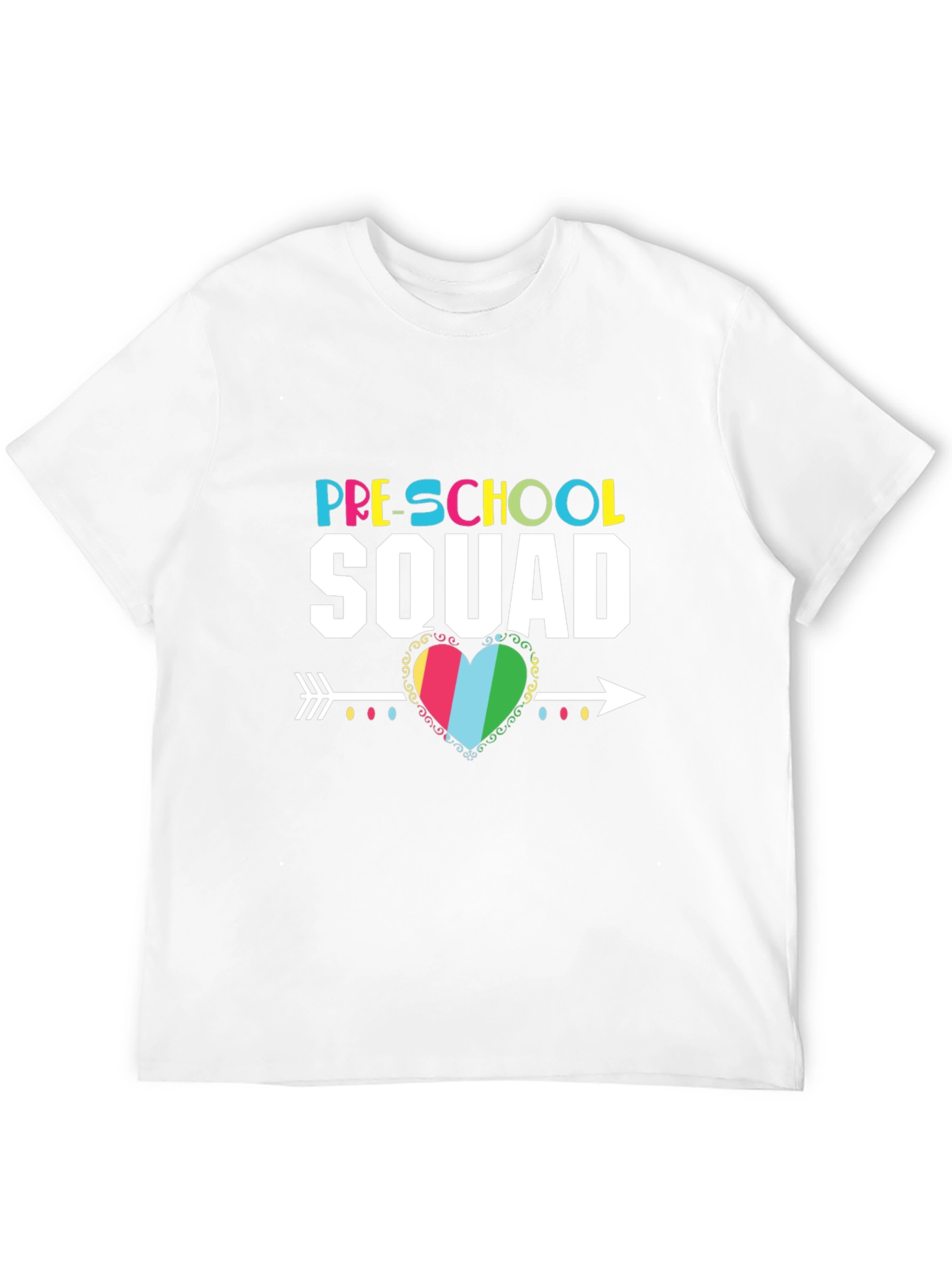 Pre-School Squad Graphic Tee - Teacher T-Shirt