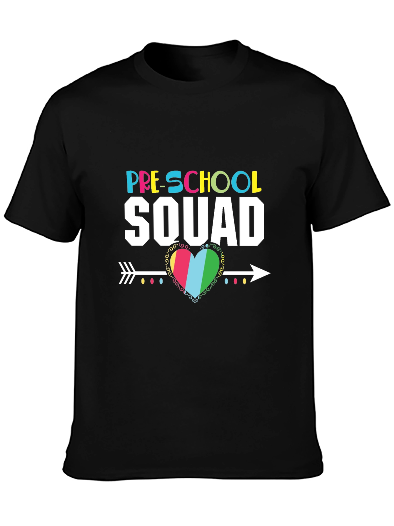 Pre-School Squad Graphic Tee - Teacher T-Shirt
