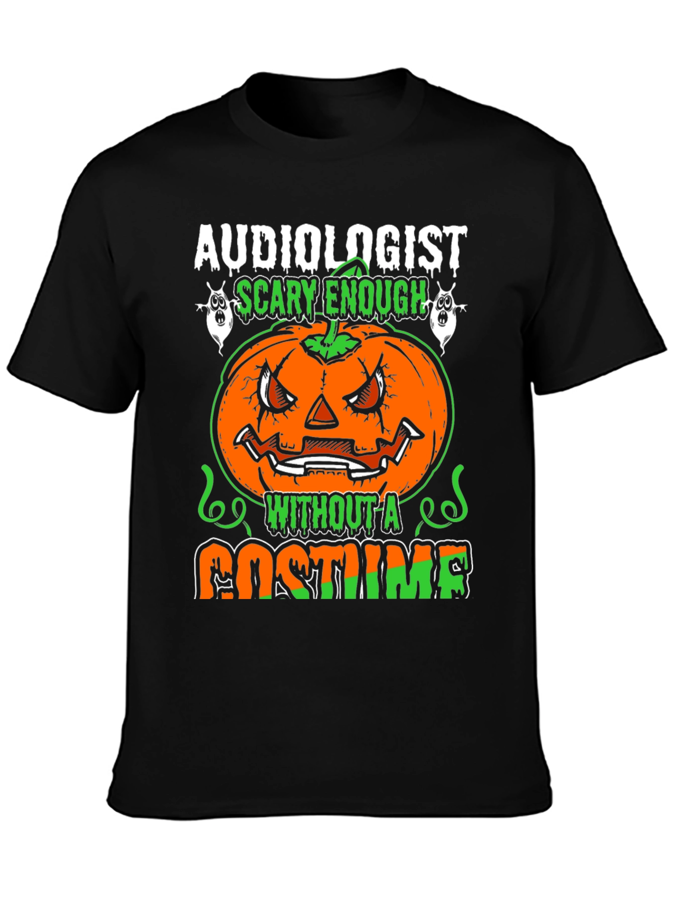 Audiologist Halloween T-Shirt Scary Costume Tee