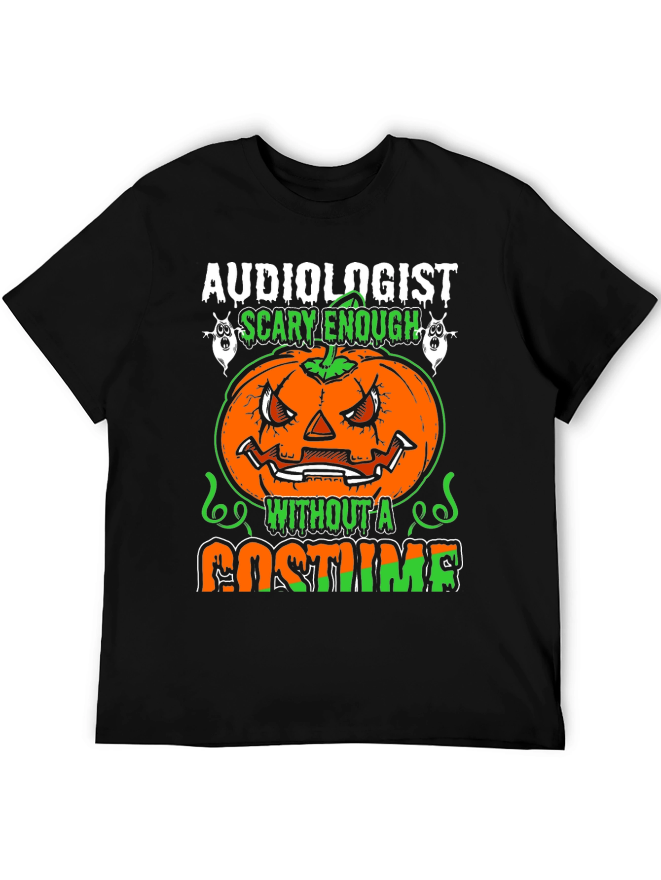 Audiologist Halloween T-Shirt Scary Costume Tee