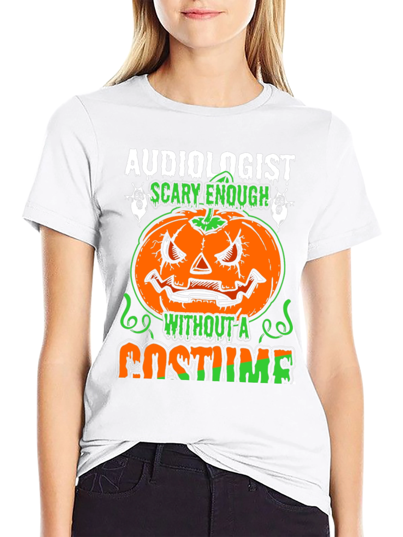 Audiologist Halloween T-Shirt Scary Costume Tee