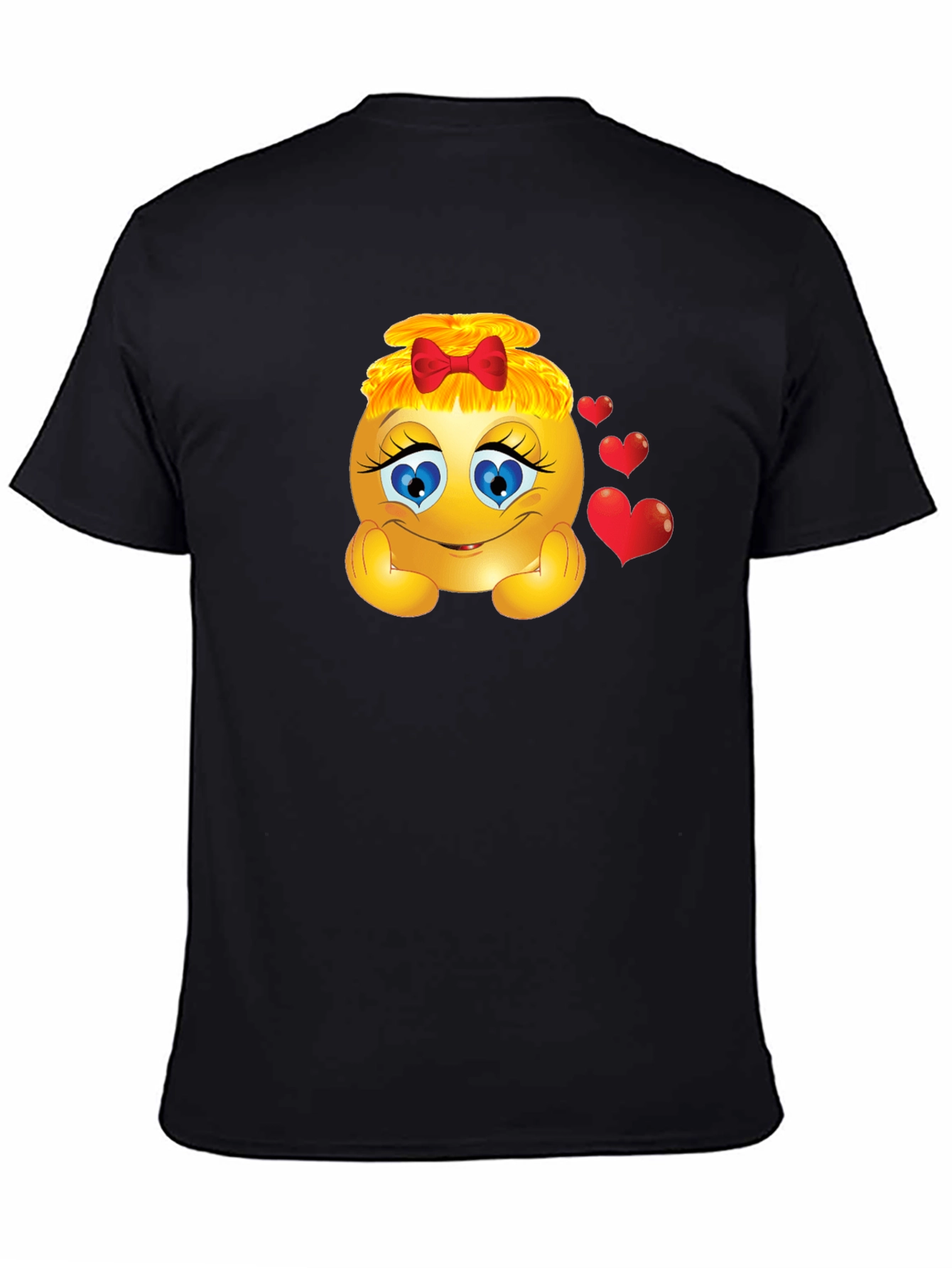 Emoji Girl Graphic T-Shirt - Express Your Emotions