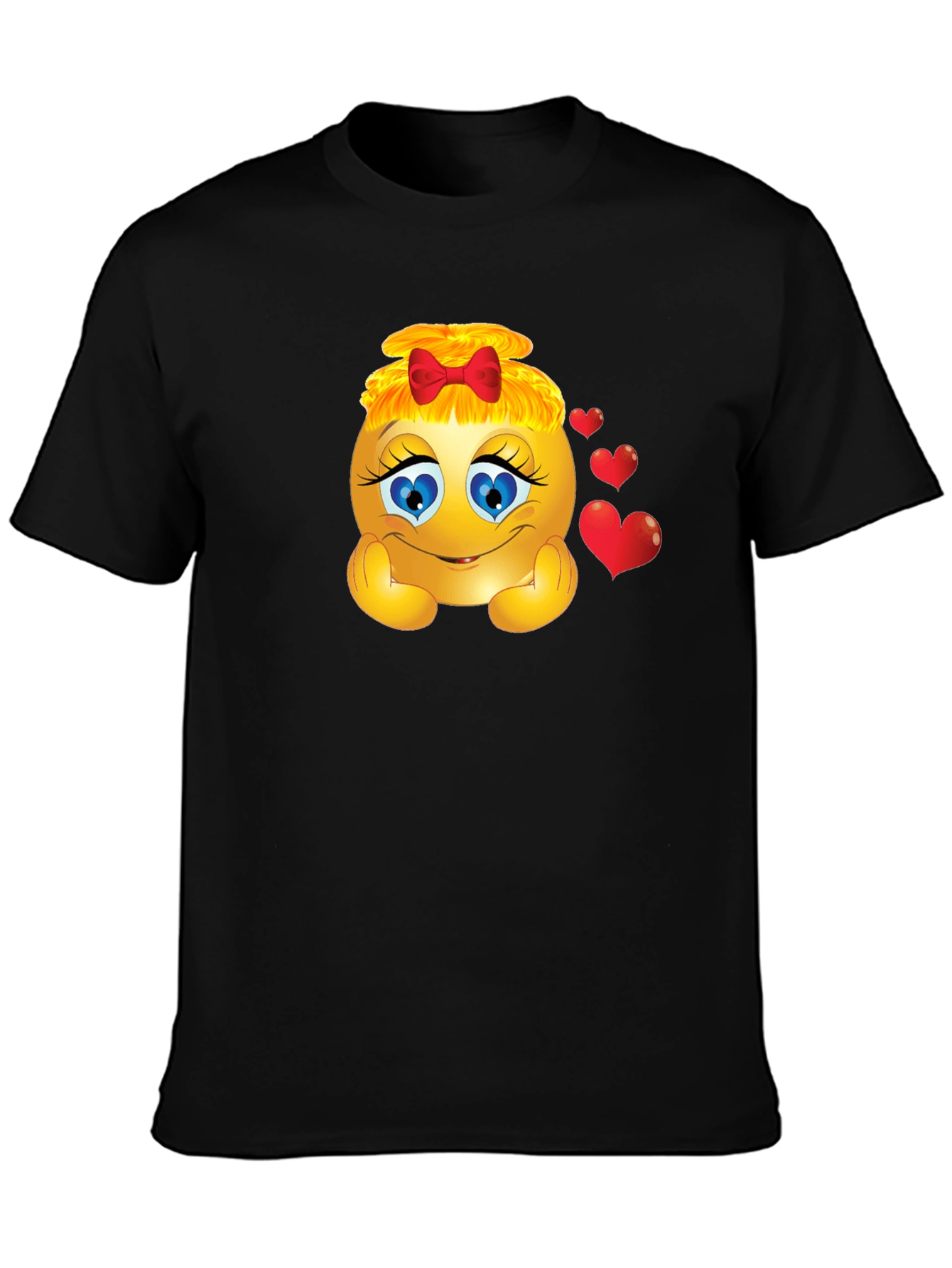 Emoji Girl Graphic T-Shirt - Express Your Emotions
