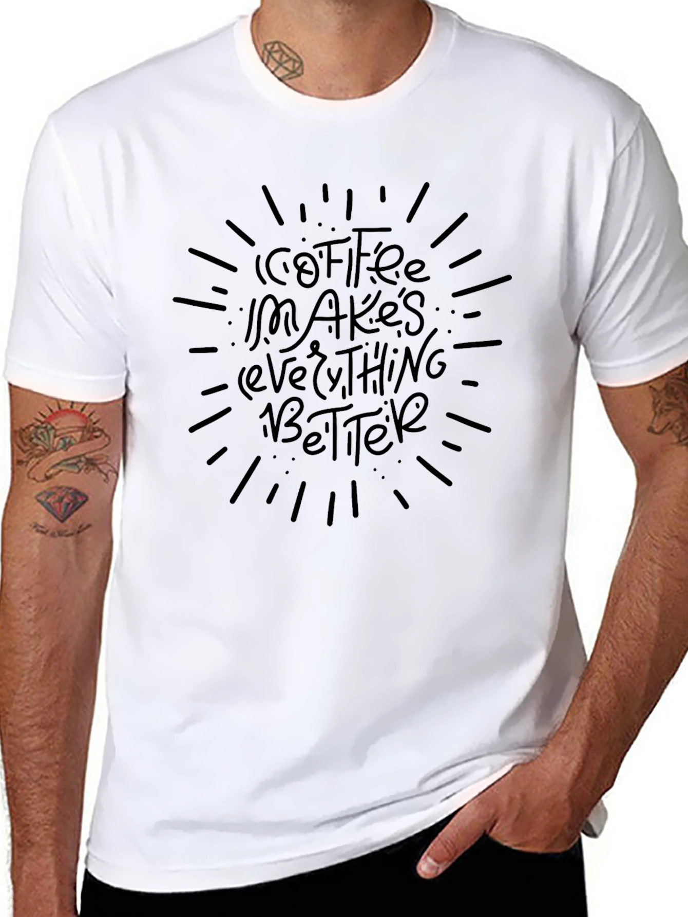 Coffee Makes Everything Better Graphic Tee