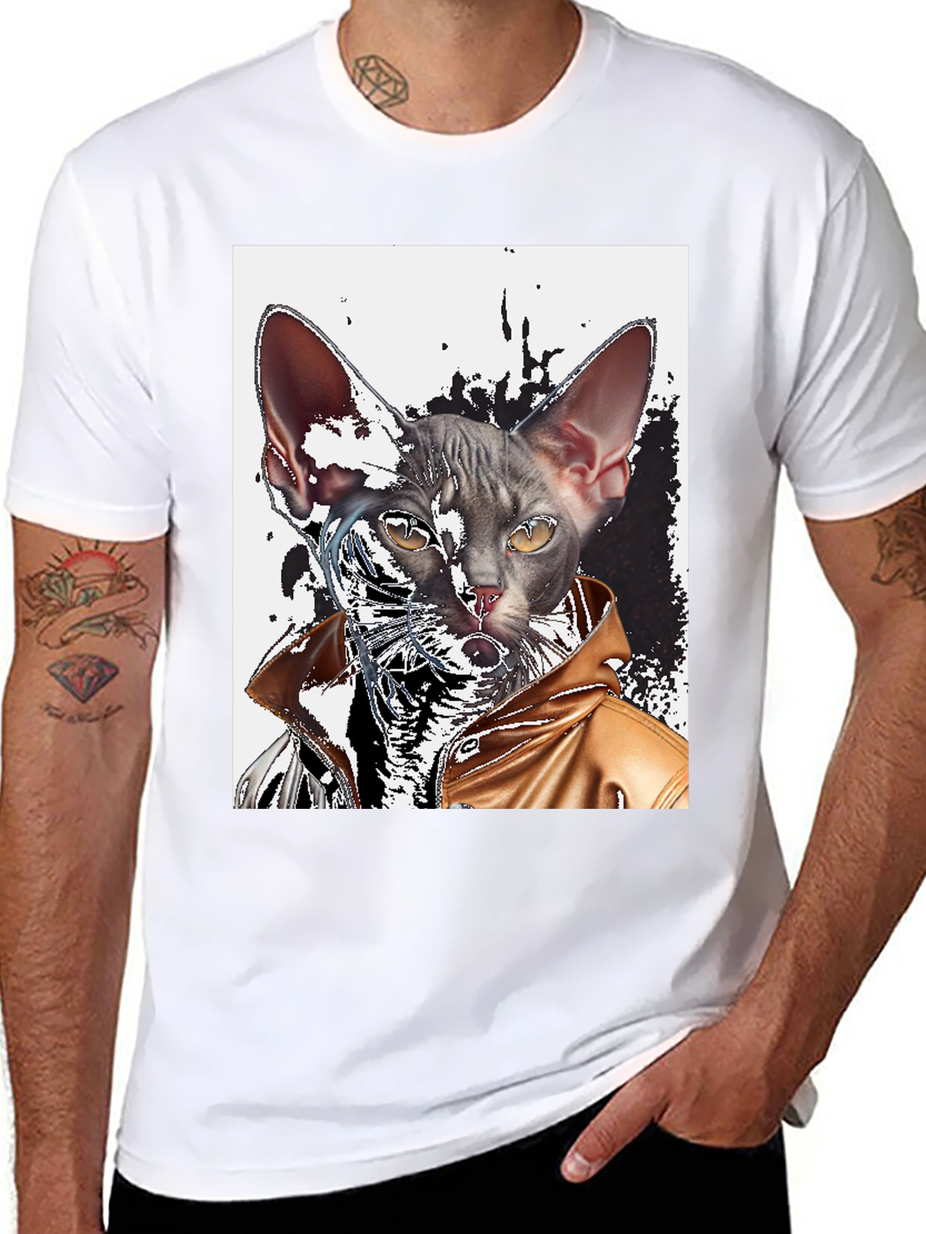 Cool Cat Graphic Tee
