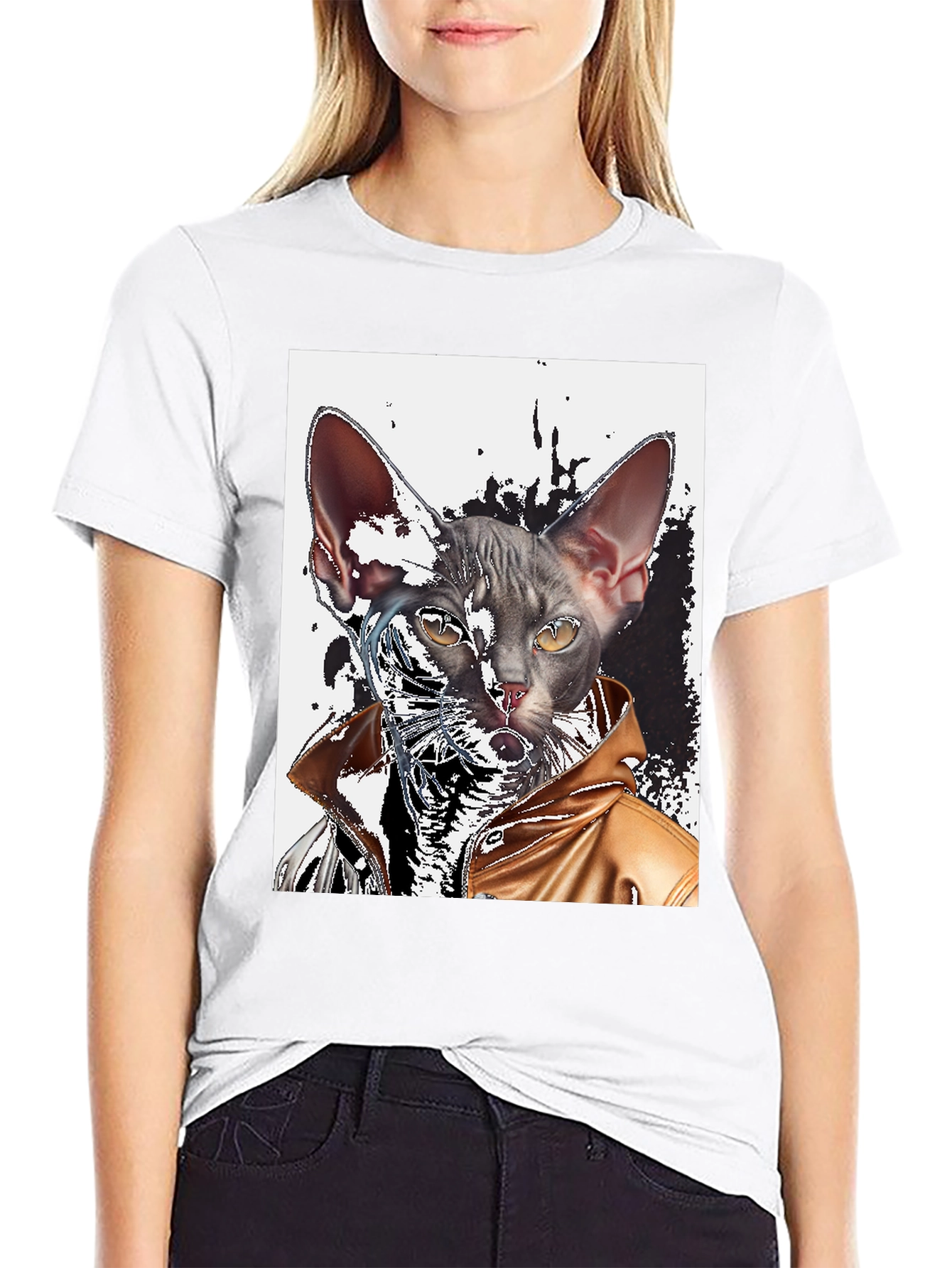 Cool Cat Graphic Tee
