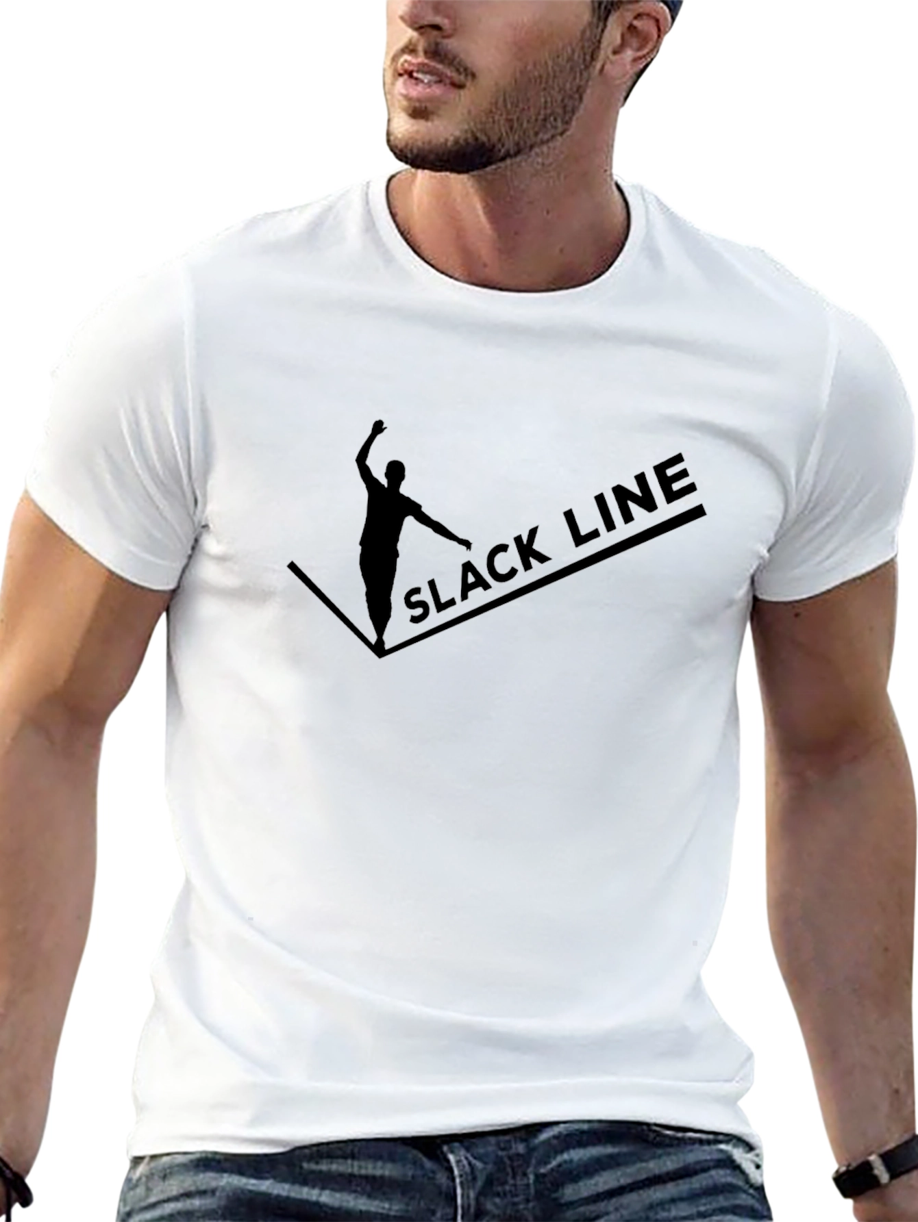 Slackline Black T-Shirt