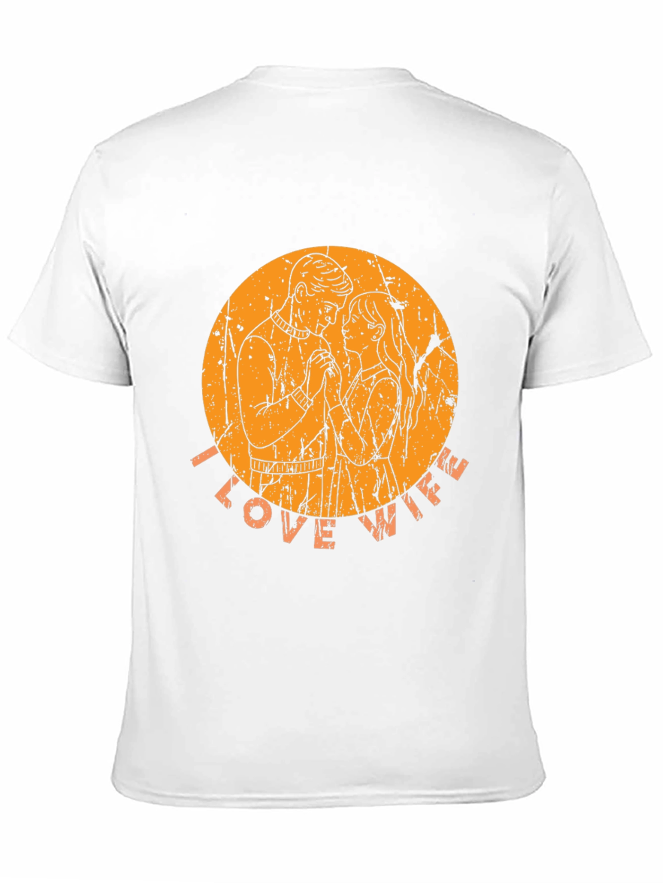 I Love Wife Graphic Tee - Mens Black T-Shirt